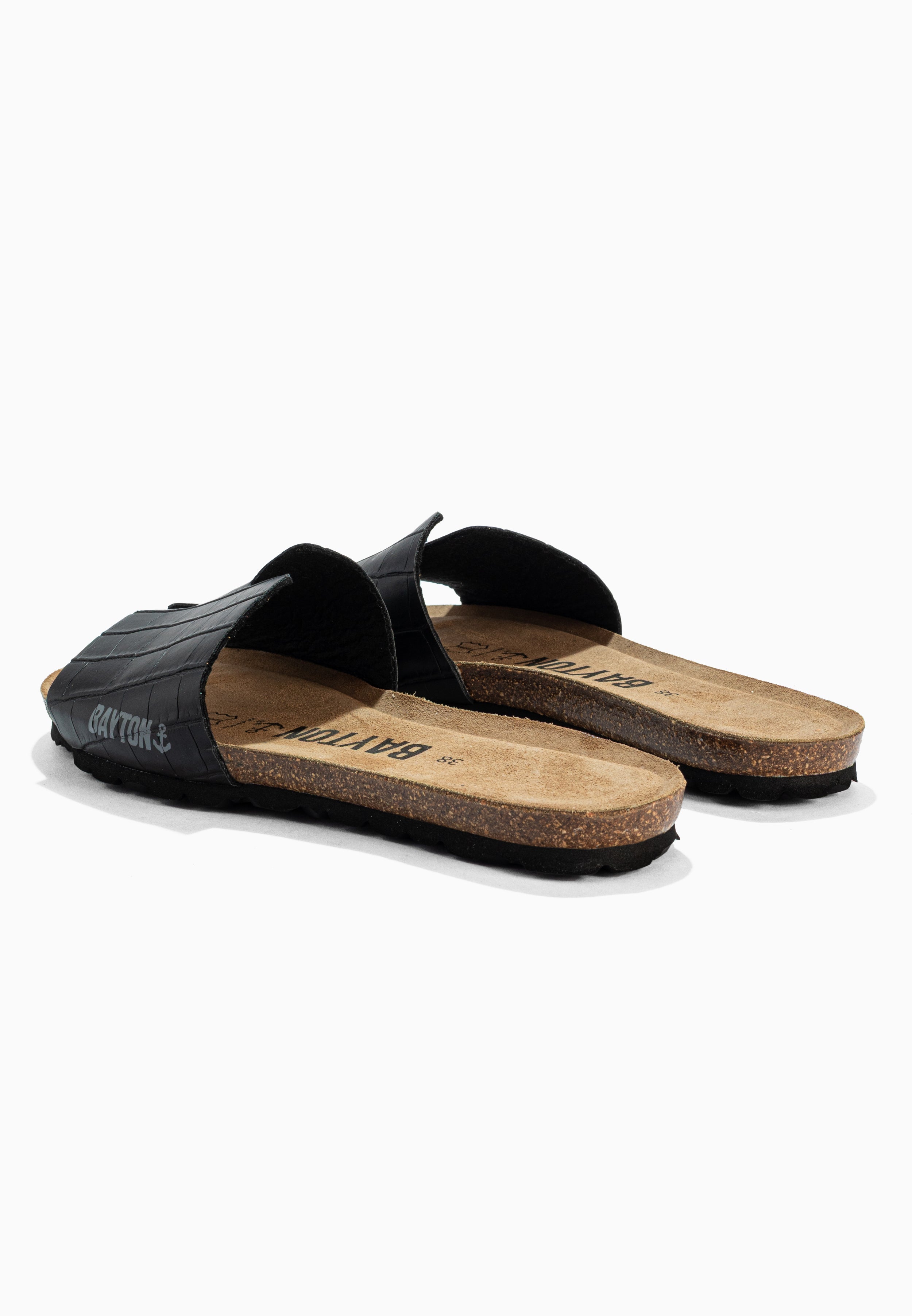 Sandales 1 Bride Djilian Slim Noir