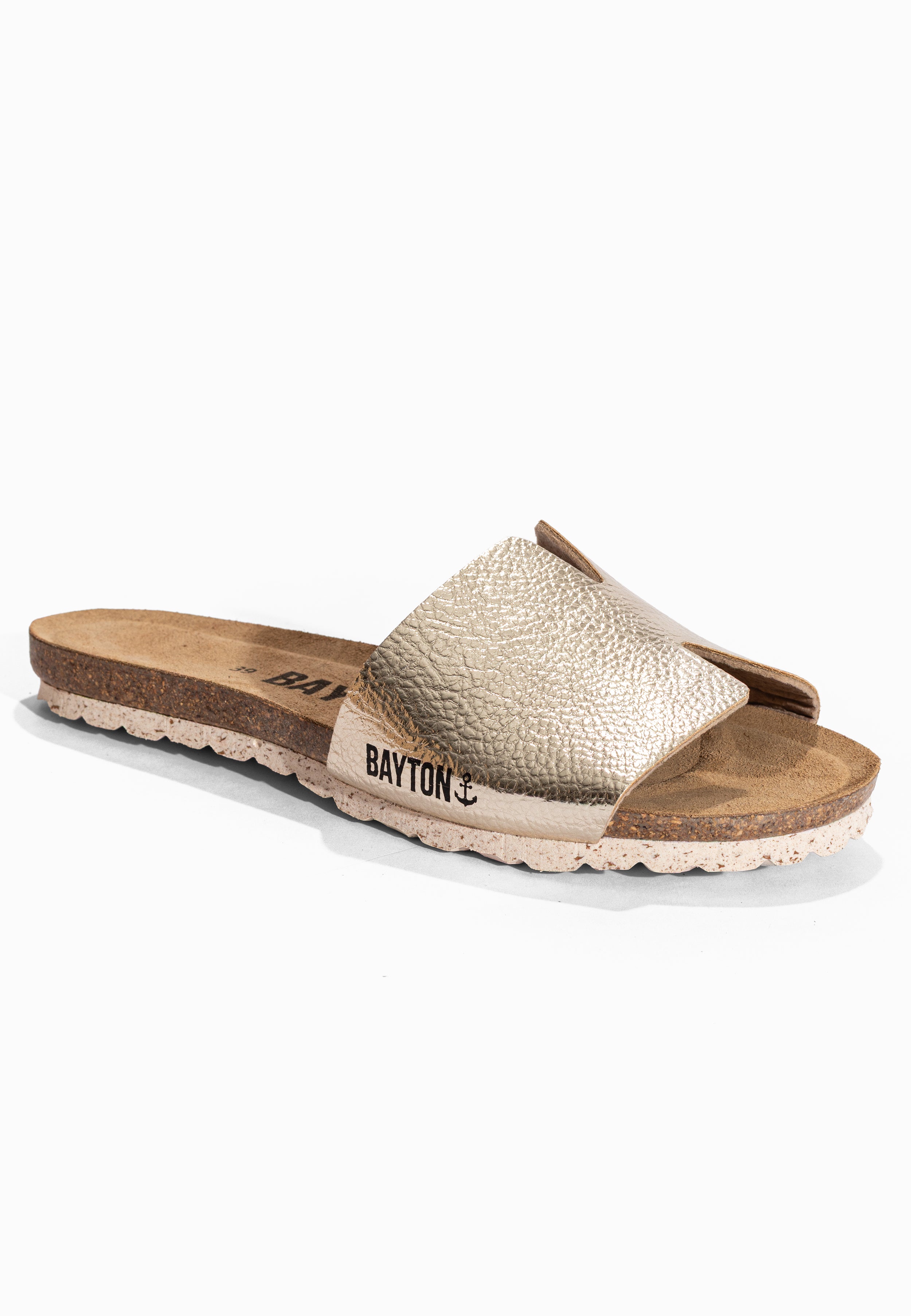 Sandales 1 Bride Djilian Slim Doréees Clair