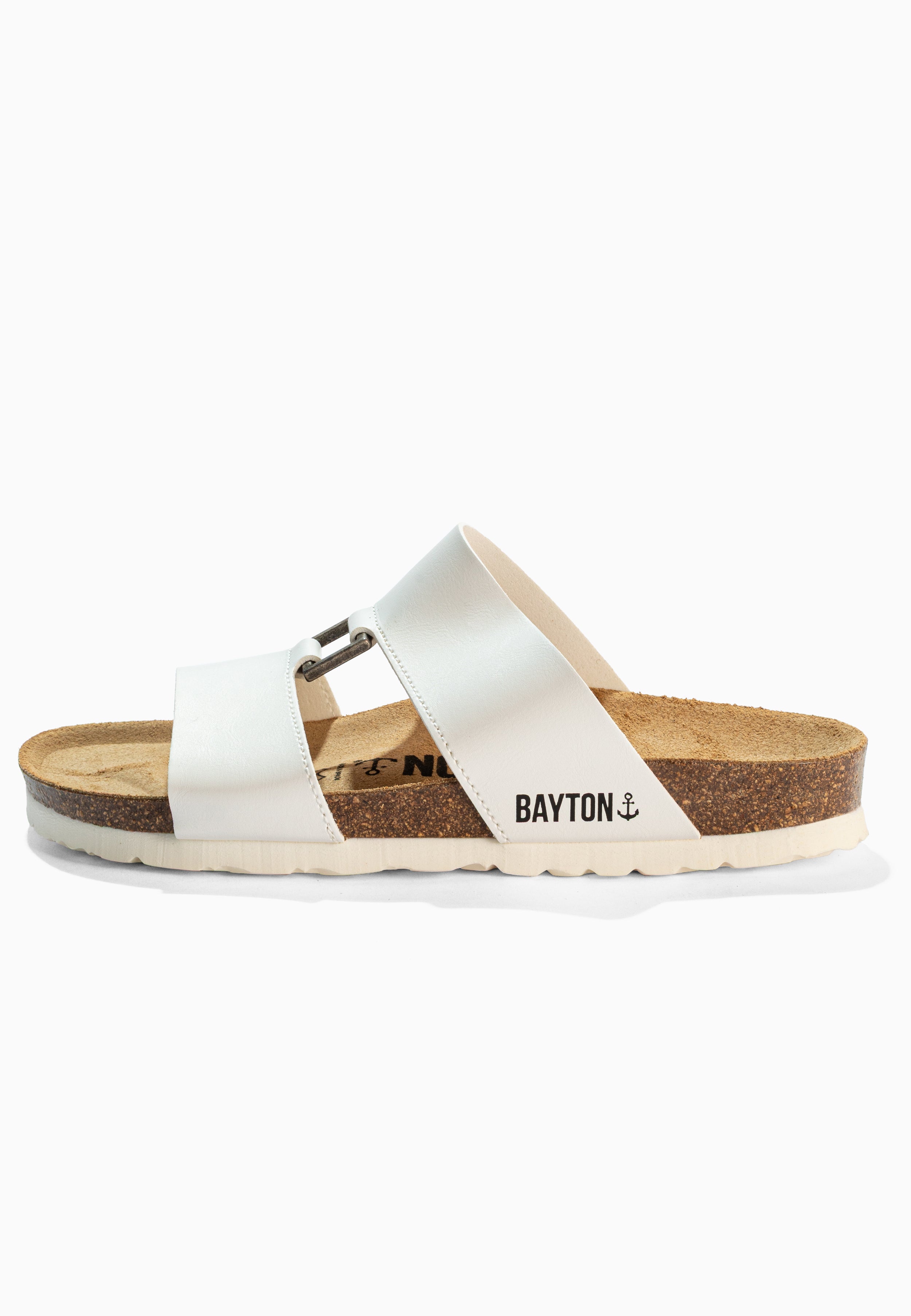 Sandales 2 Brides Navia Blanc