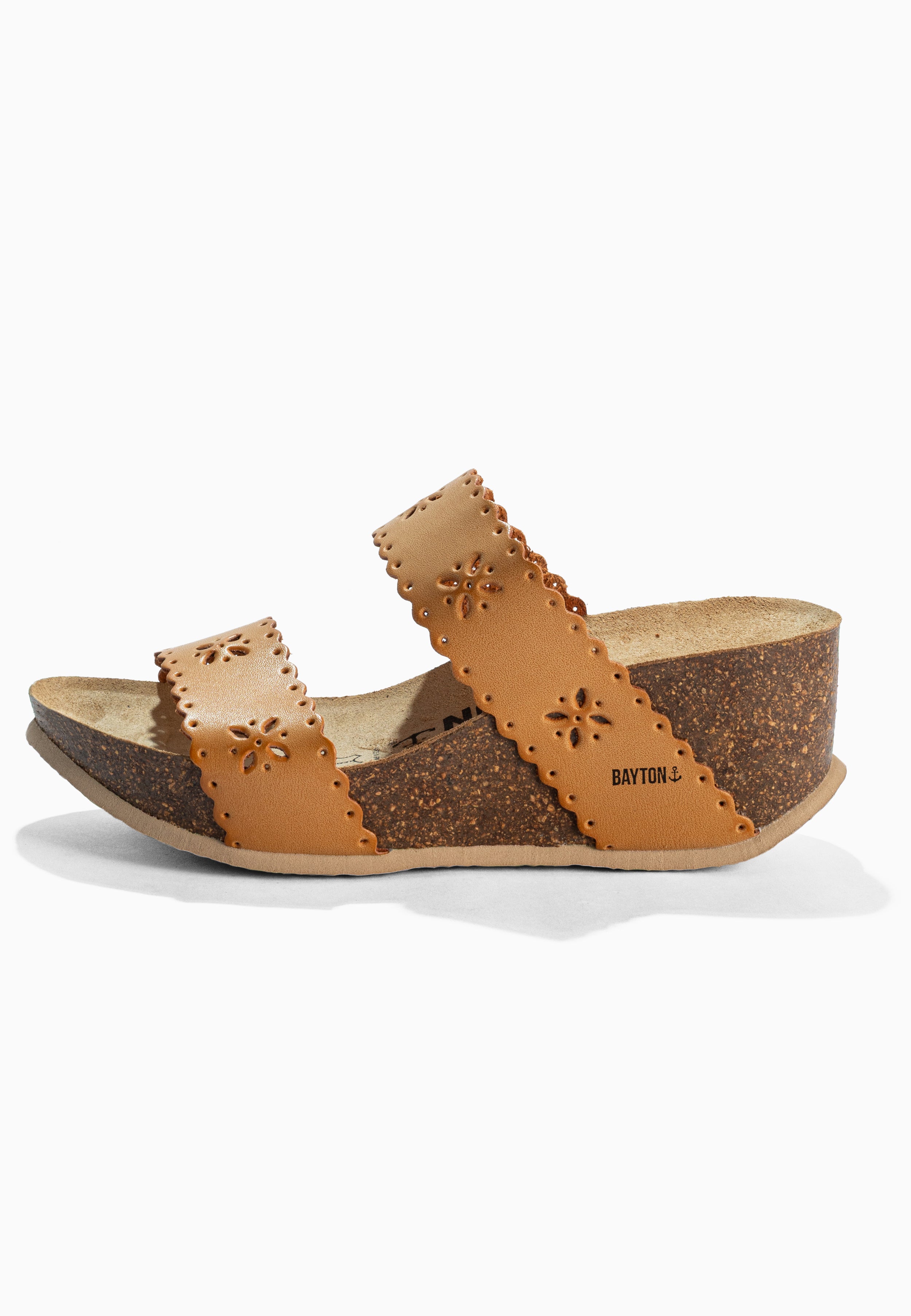 Sandalias Tomar Cuña Y Semicuña Beige