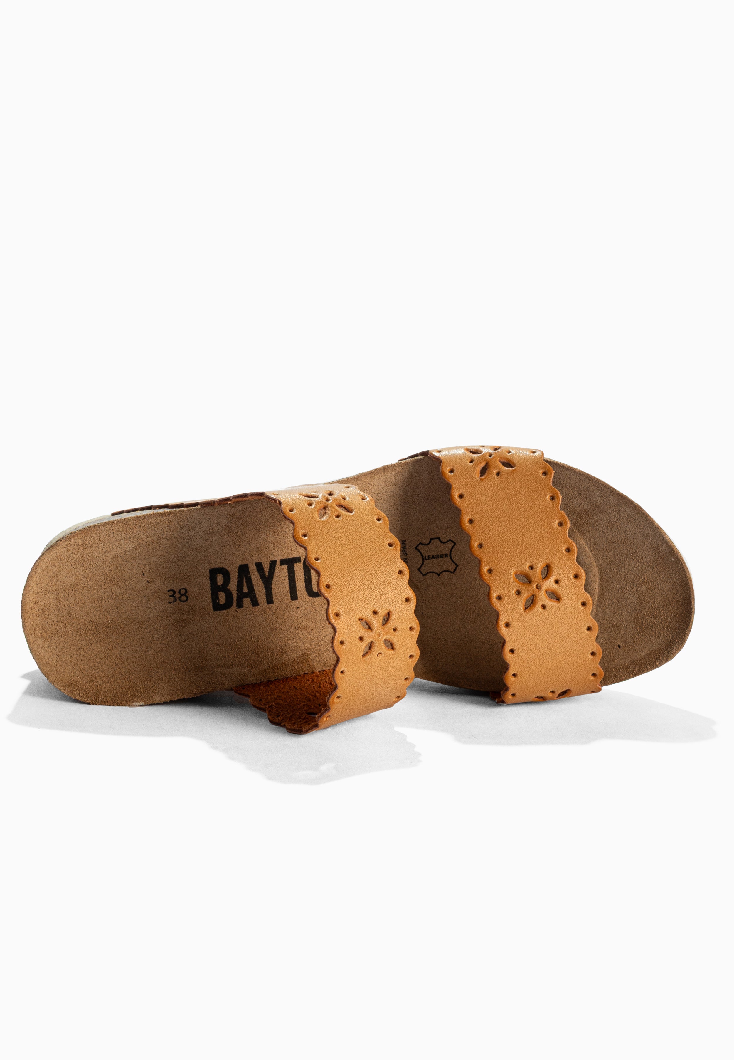 Sandalias Tomar Cuña Y Semicuña Beige