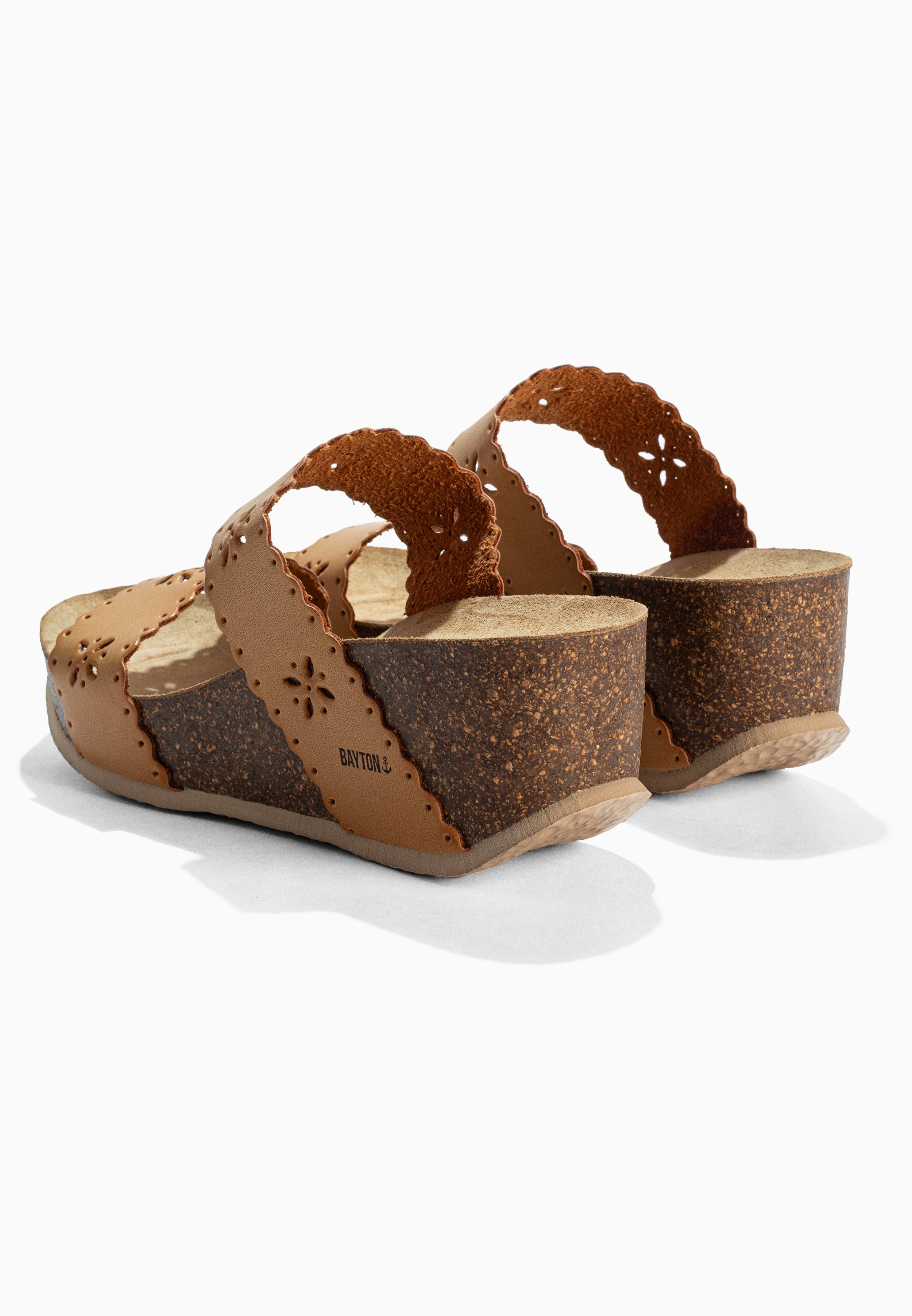 Sandales Tomar Beige Compensées et Semi-compensées