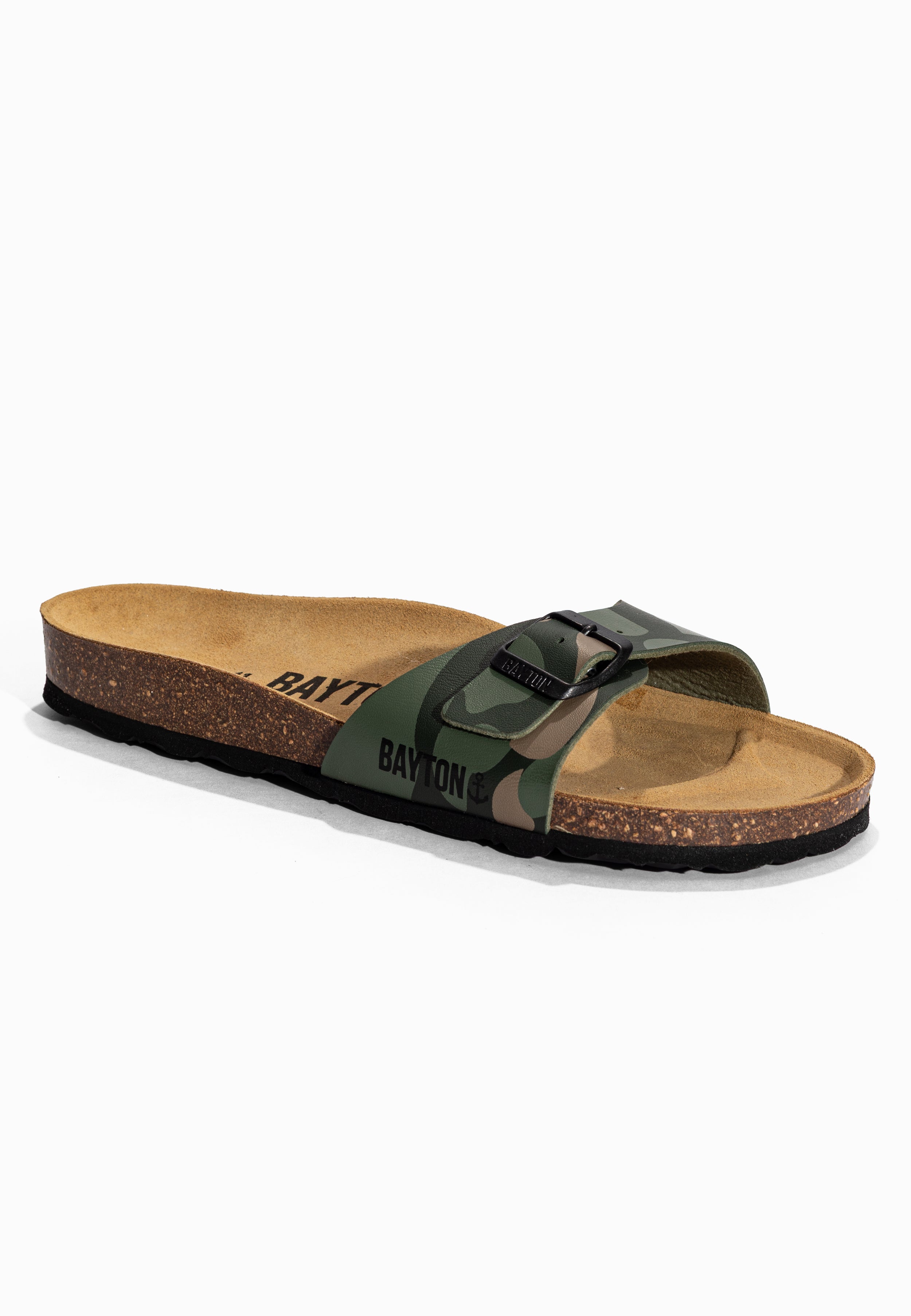 Zephyr Khaki Camouflage 1 Strap Sandals