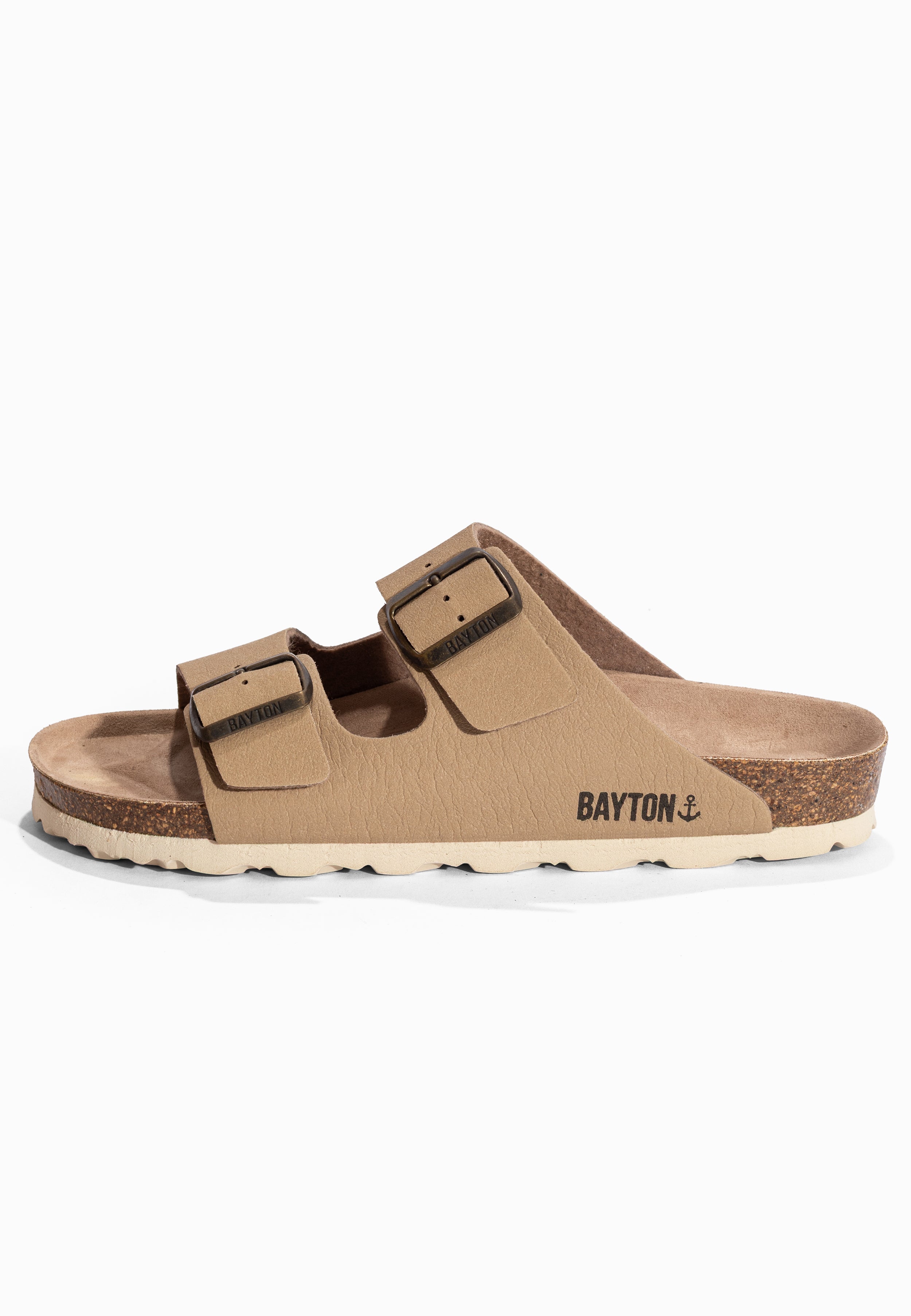 Sandalias Atlas 2 Tiras Beige