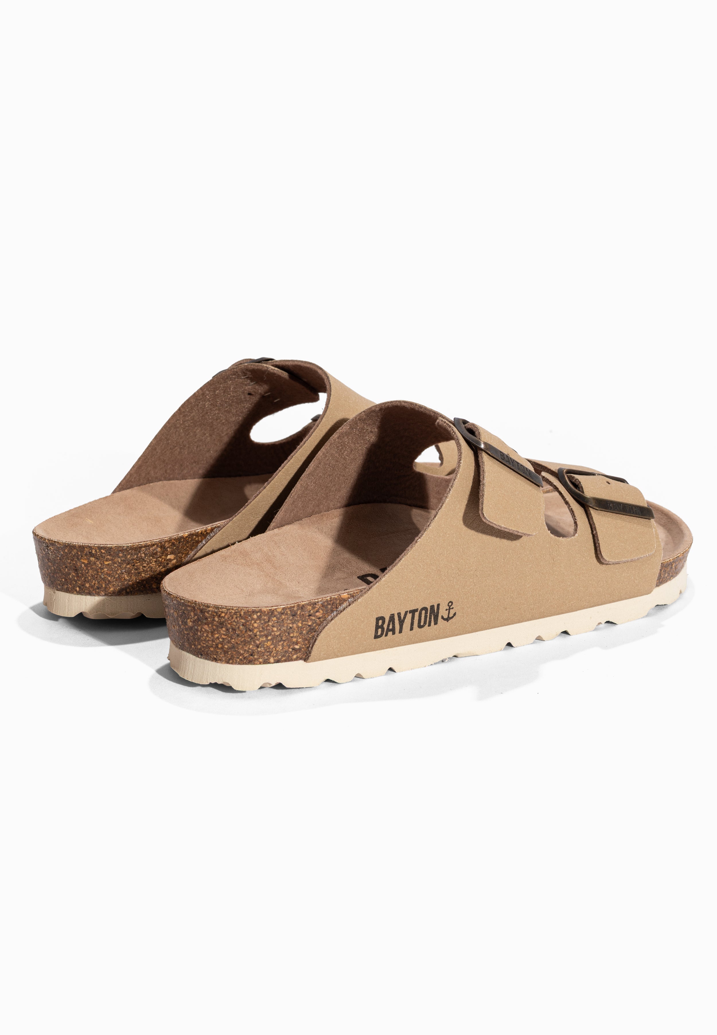 Sandalias Atlas 2 Tiras Beige