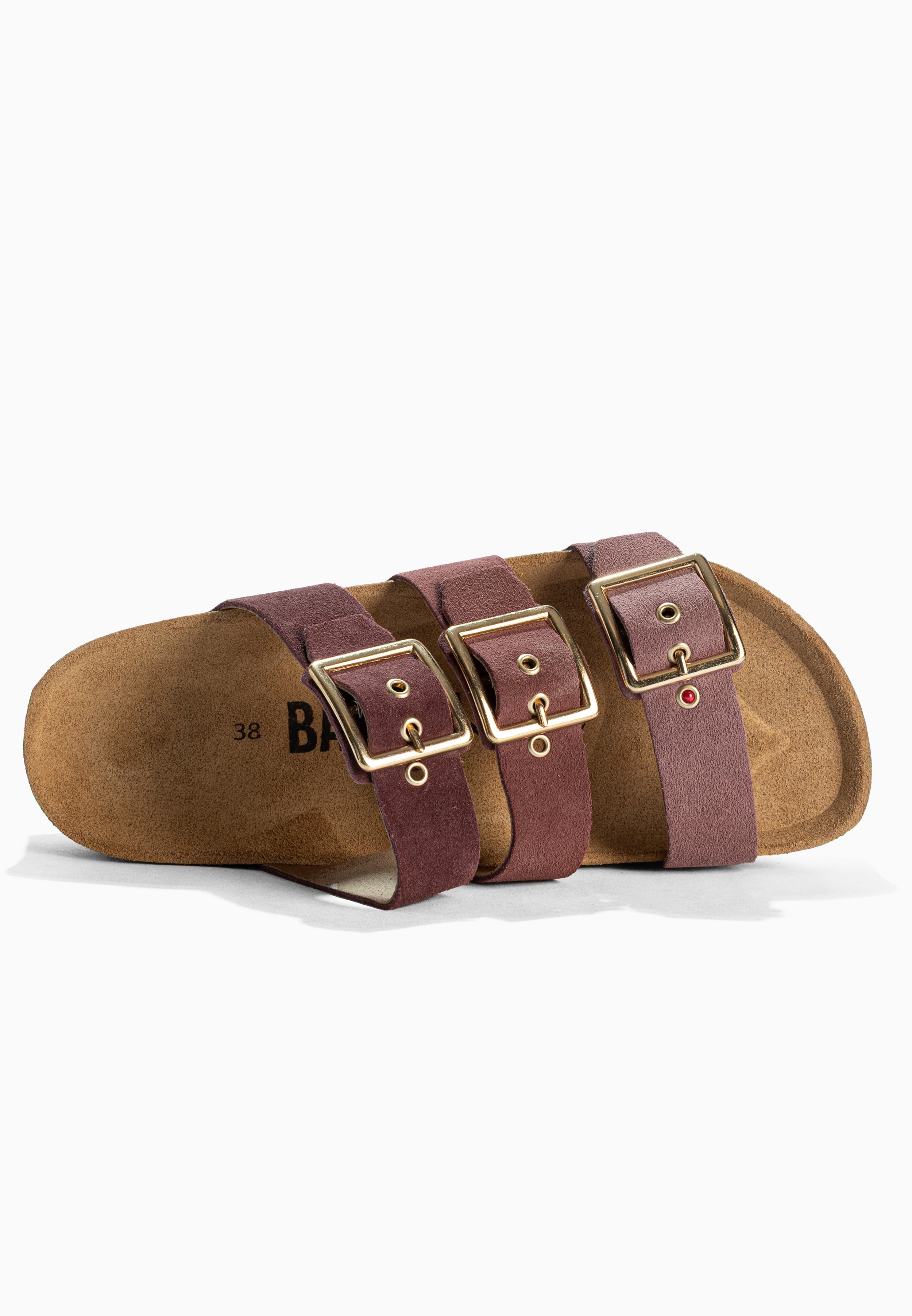 Sandales Castelo Multicouleur à Plateforme en cuir Suédé