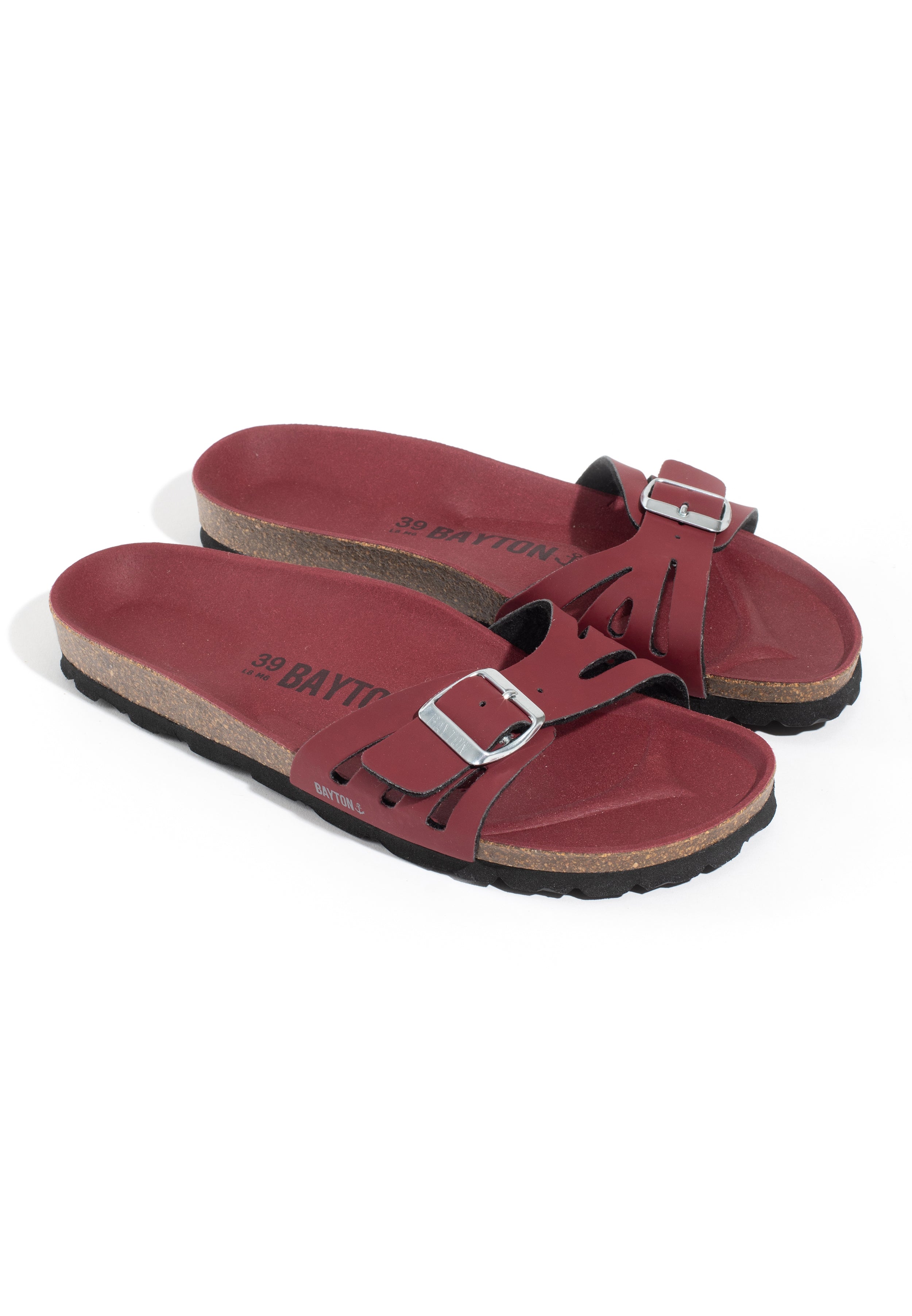 Sandales Athena Bordeaux