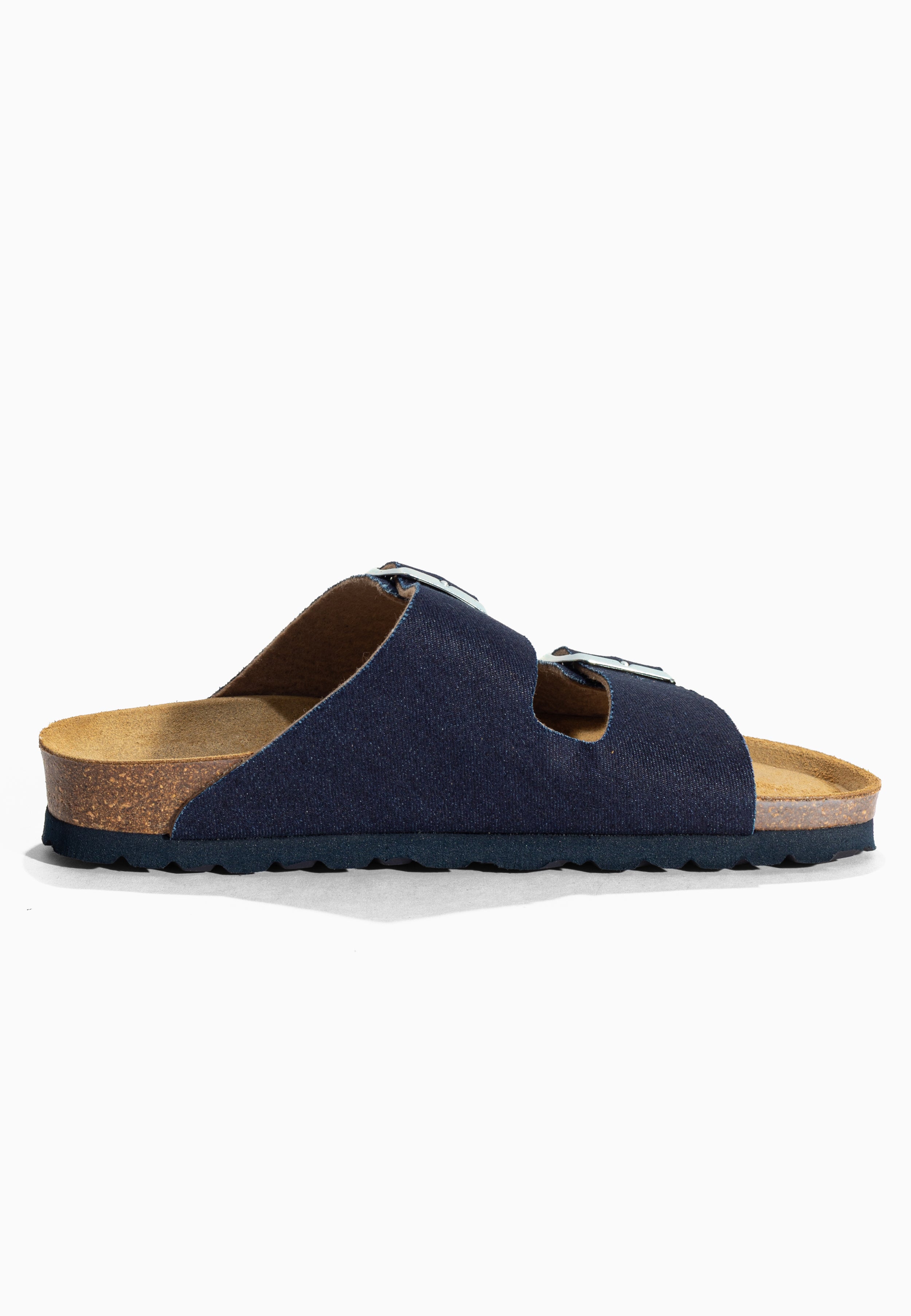 Sandales 2 Brides Atlas Bleu Clair Denim