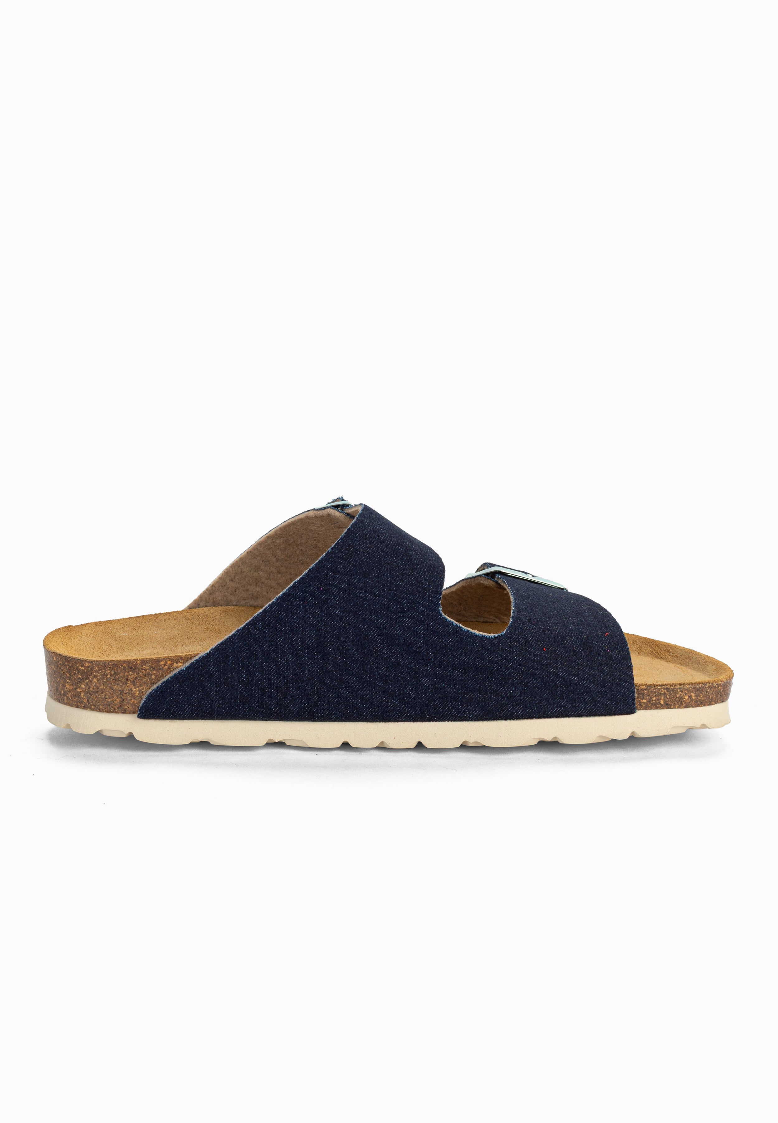 Sandales 2 Brides Atlas Bleu Ciel Denim
