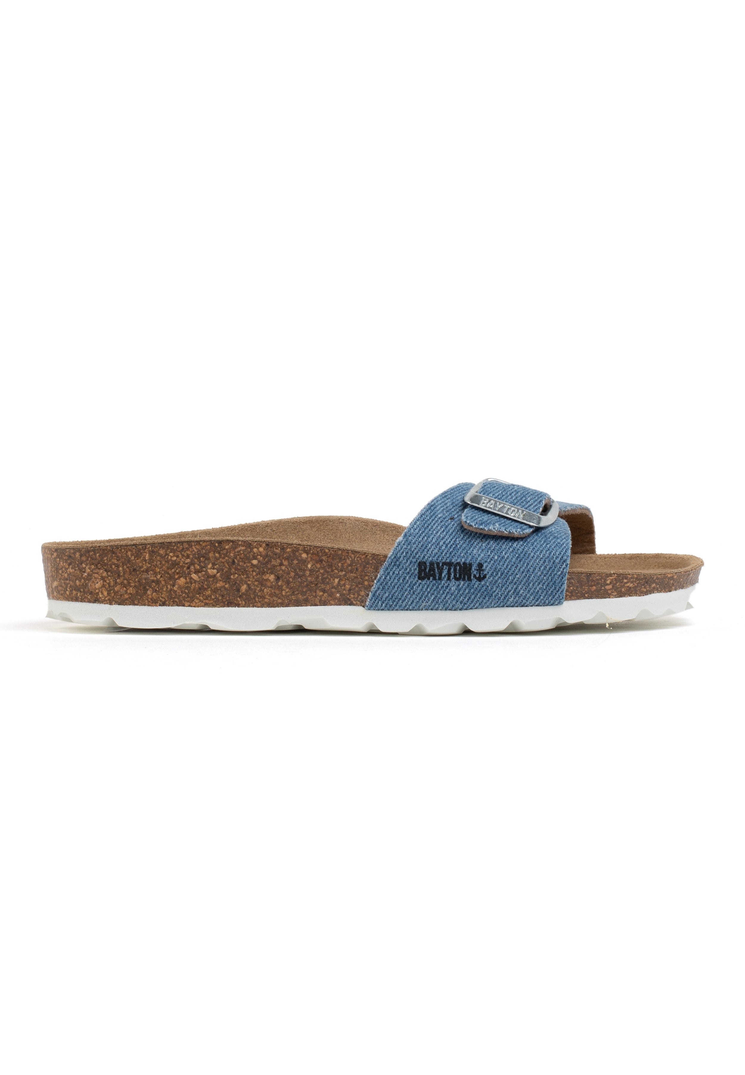 Zephyr 1 Strap Light Blue Denim Sandals