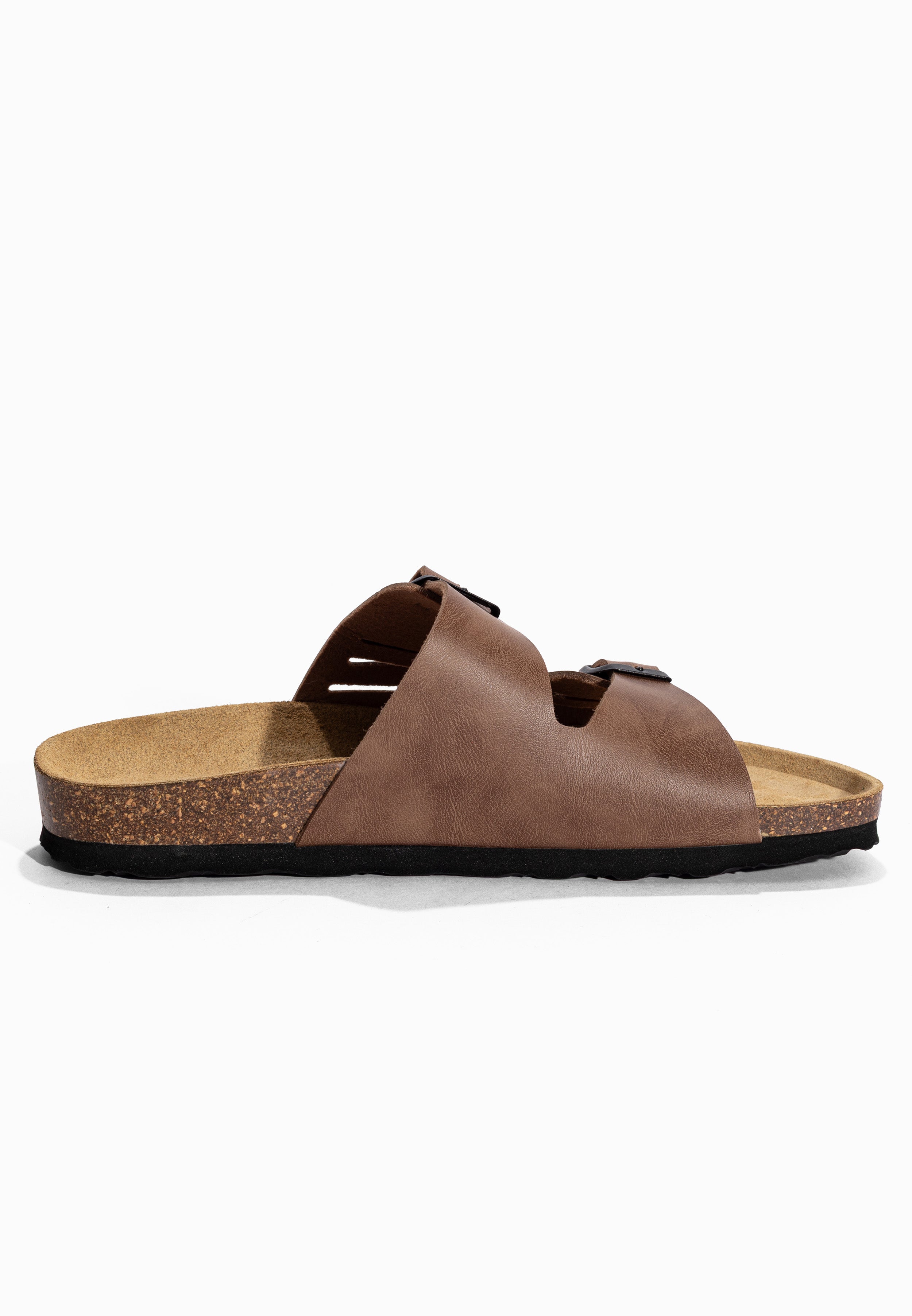 Sandales 2 Brides Athol Marron