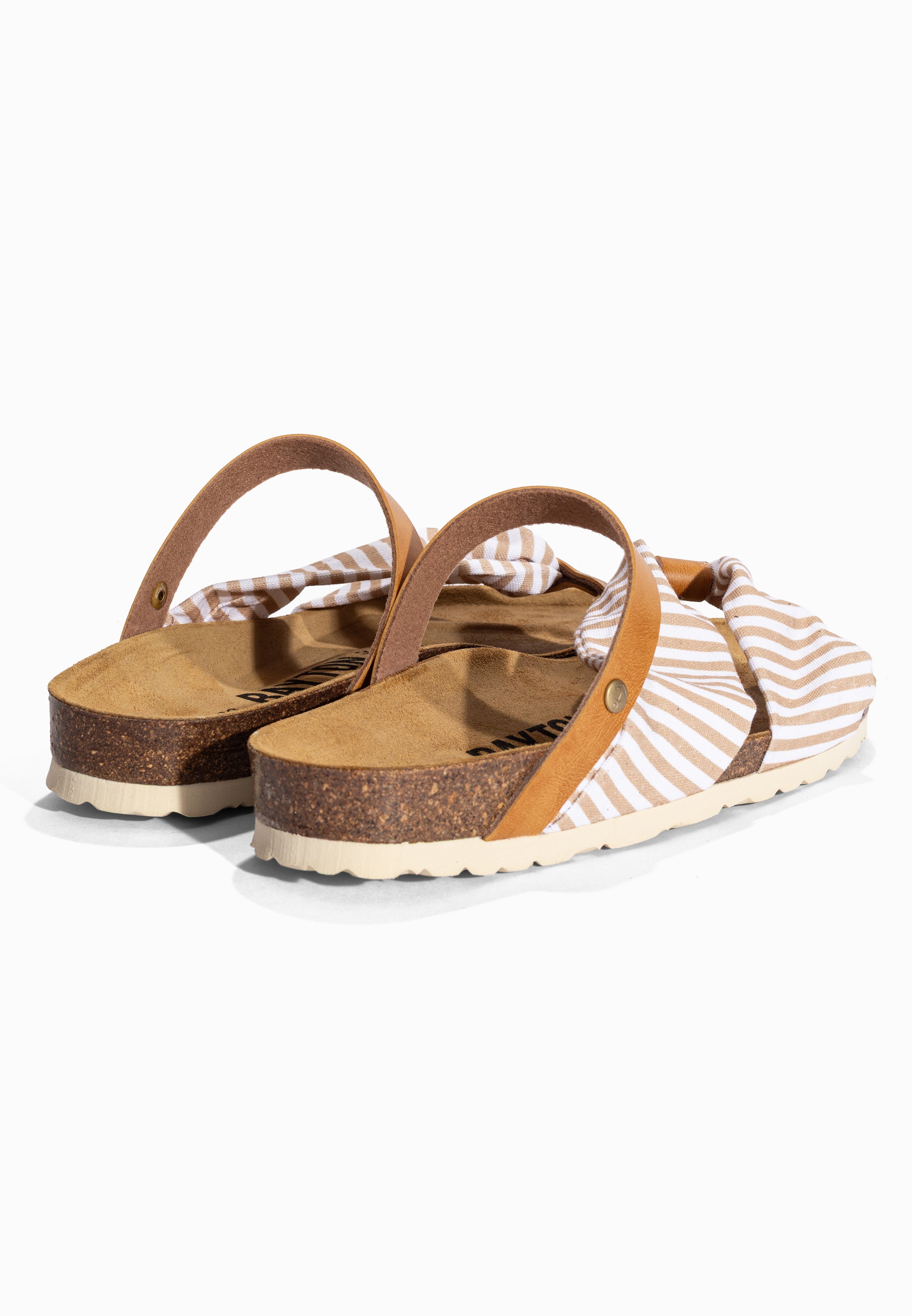 Sandalias Figueira Multinovias Beige Y Camel