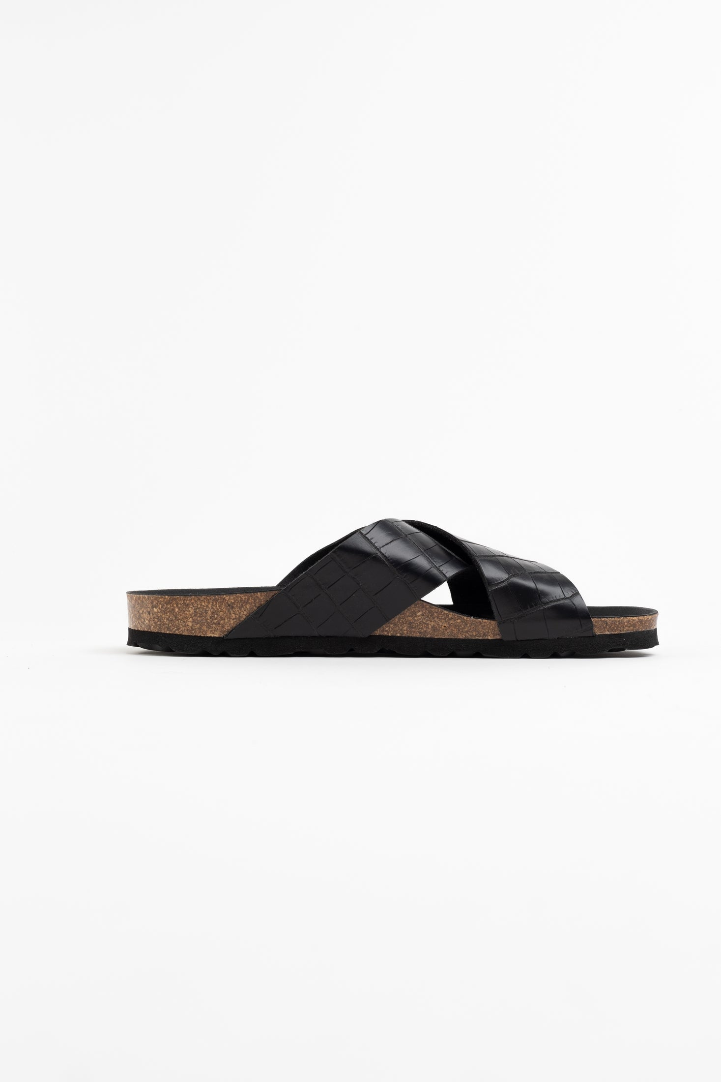 Sandales 2 Brides Gandhi Noir