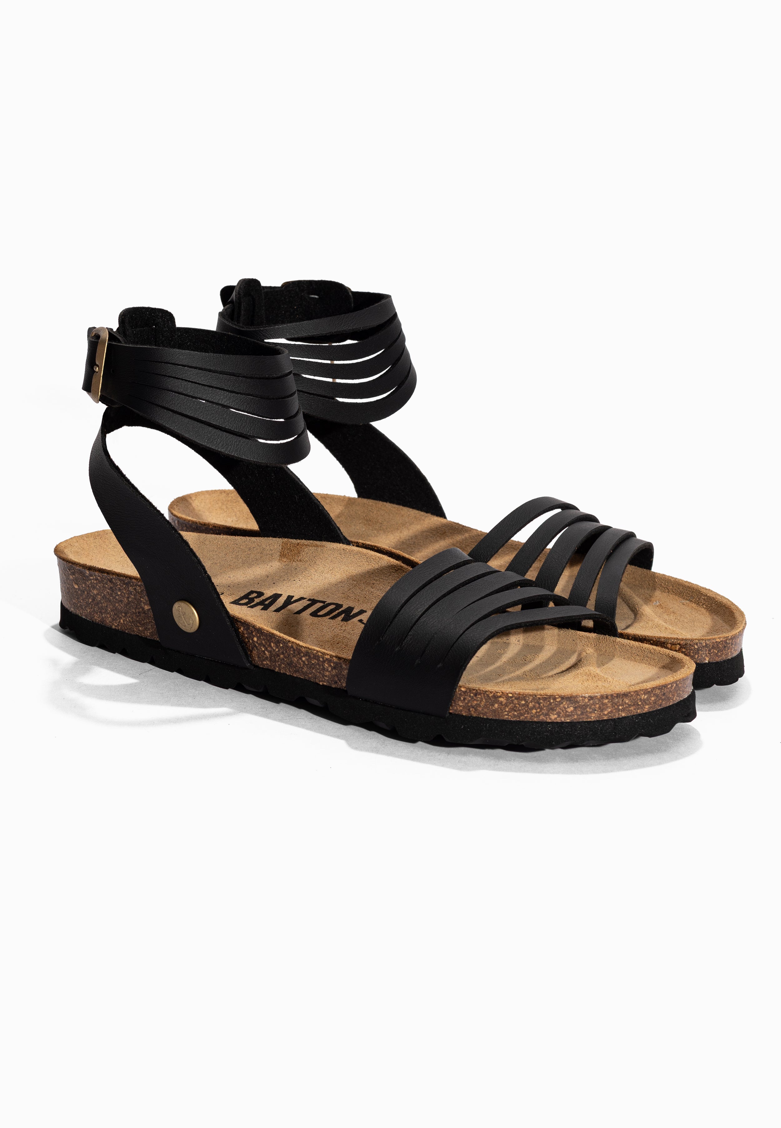 Sandalias Gipsy Multitiras Negro