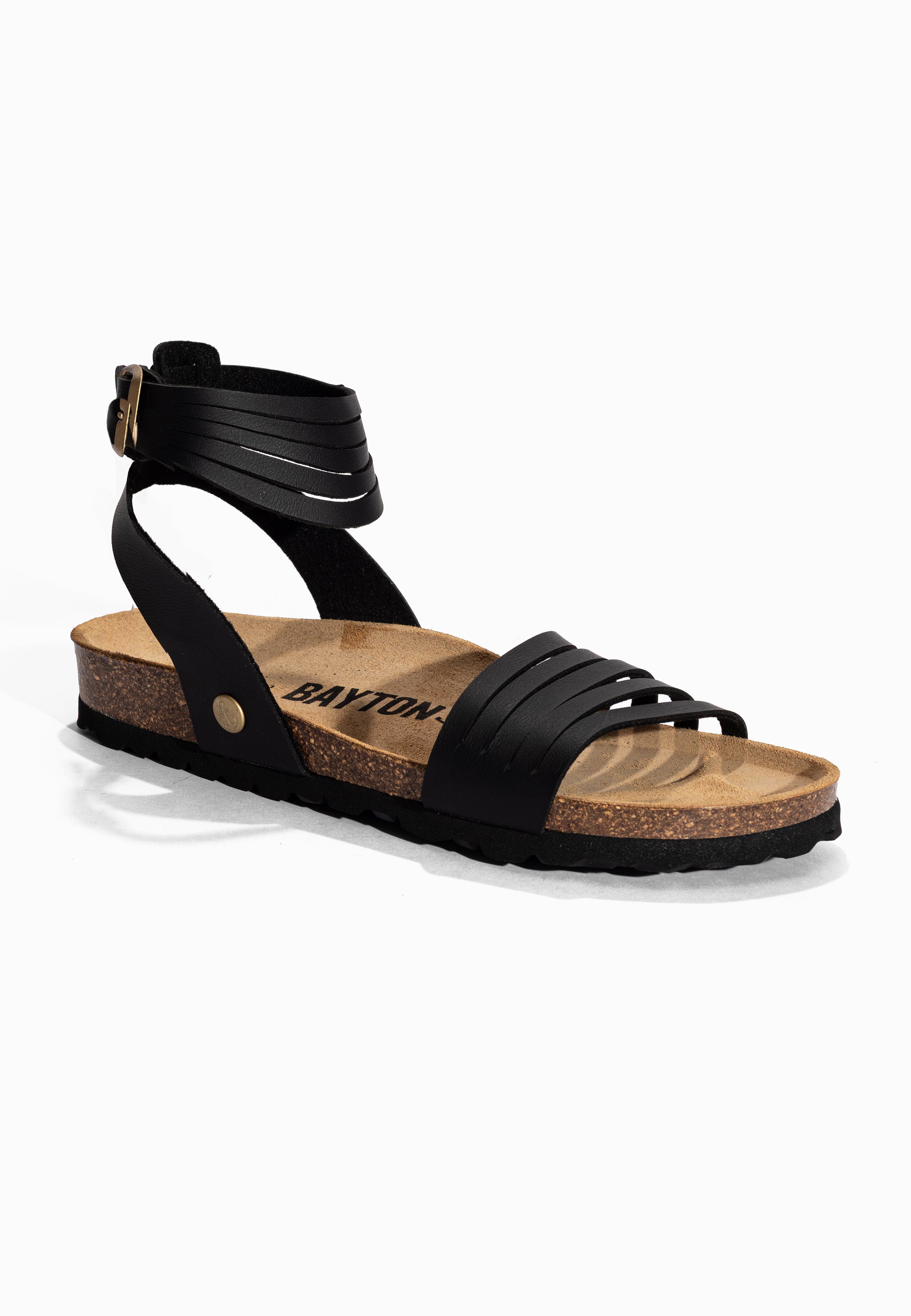 Sandalias Gipsy Multitiras Negro