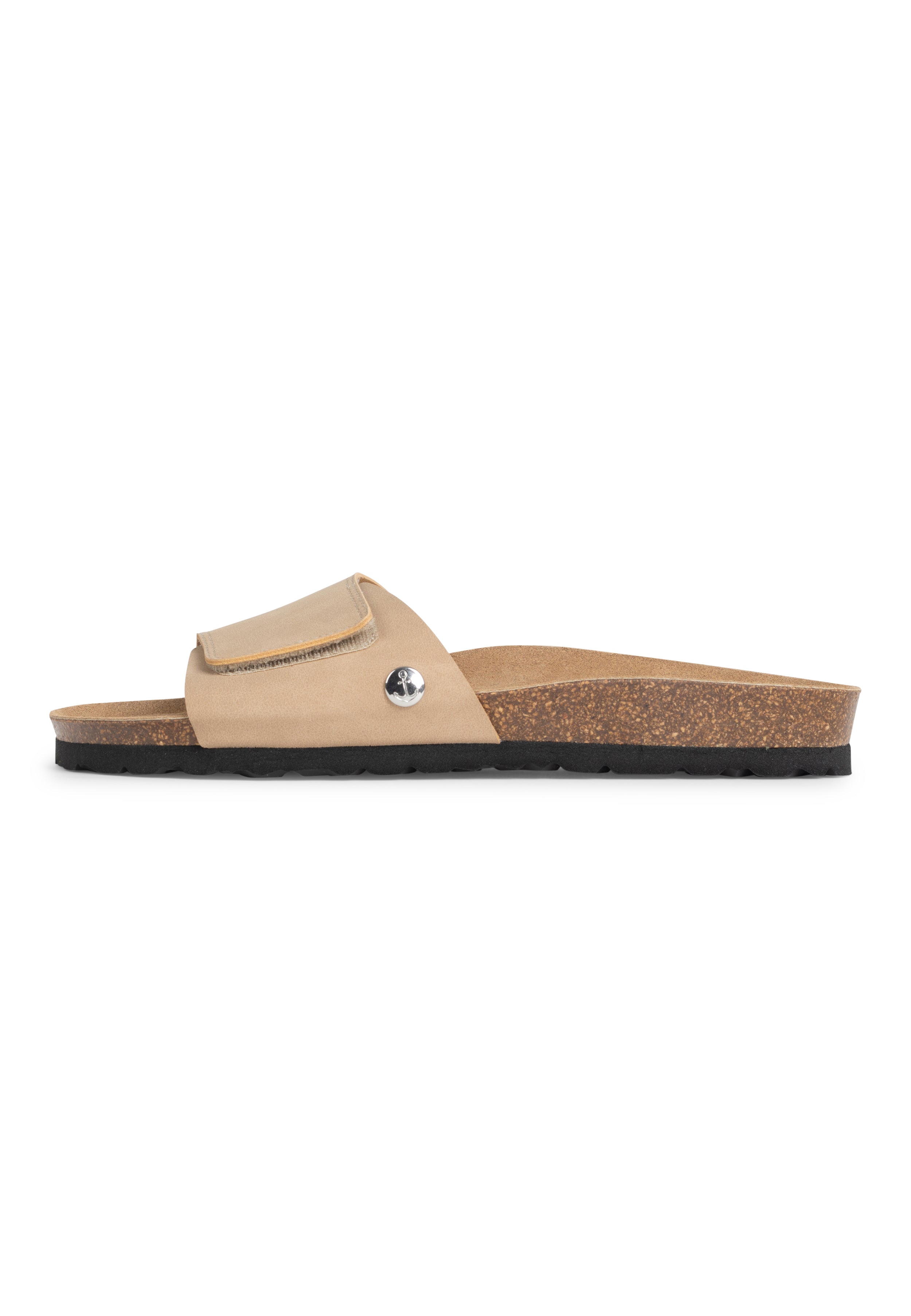 Gwenn Beige 1 Strap Sandals