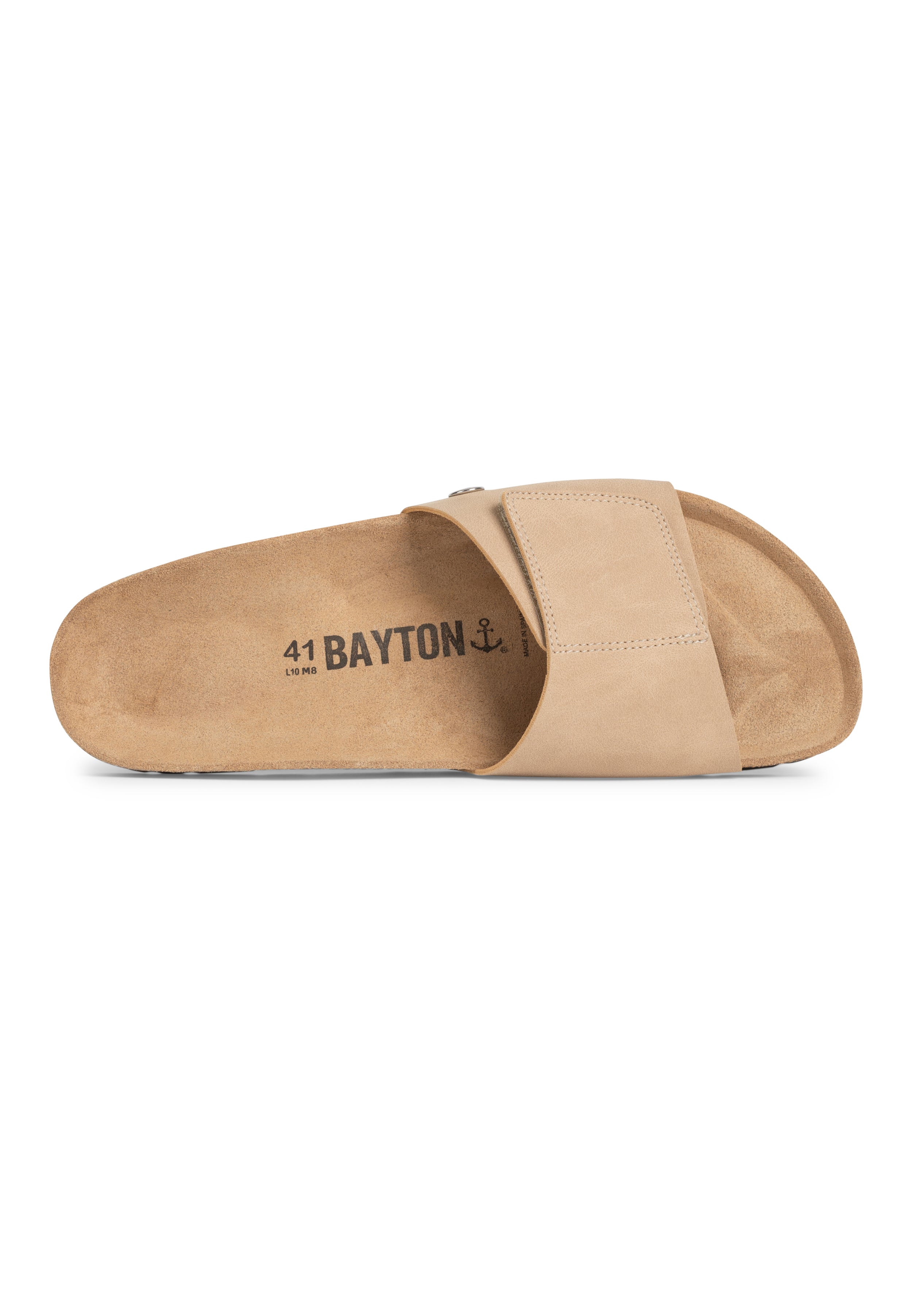 Gwenn Beige 1 Strap Sandals