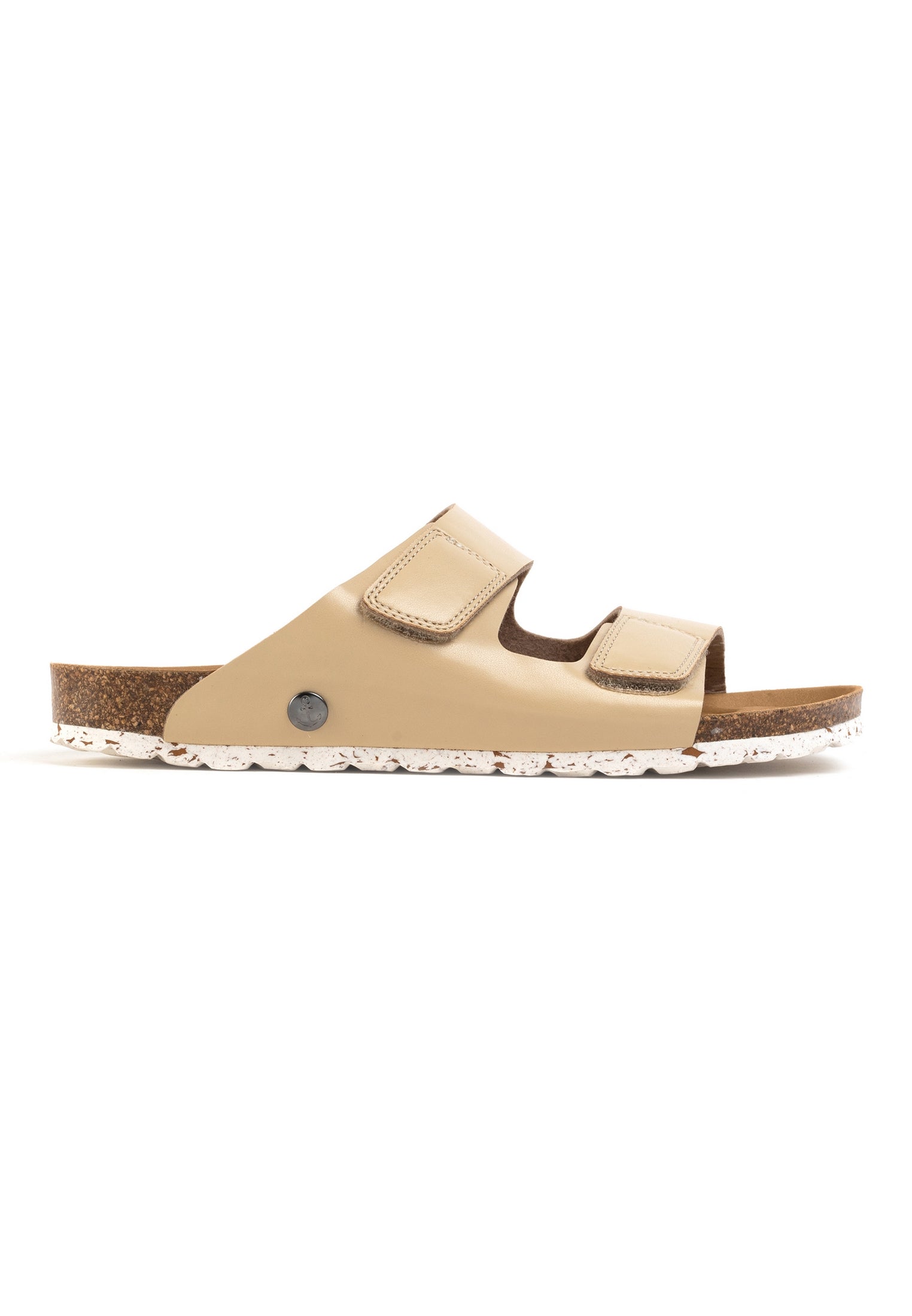 Sandales 2 Brides Marin Beige
