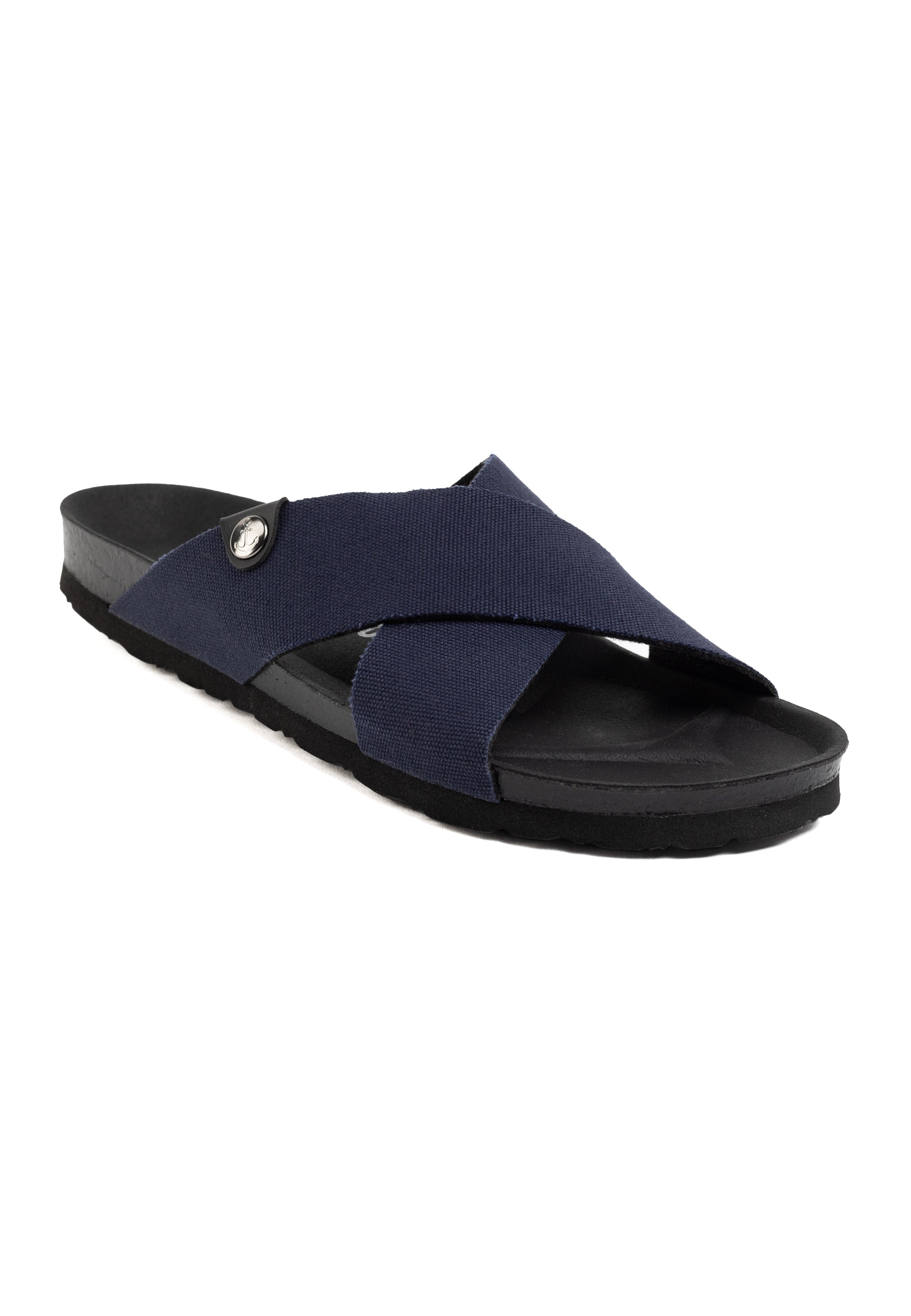 Sandales 2 Brides Saxo Bleu Marine