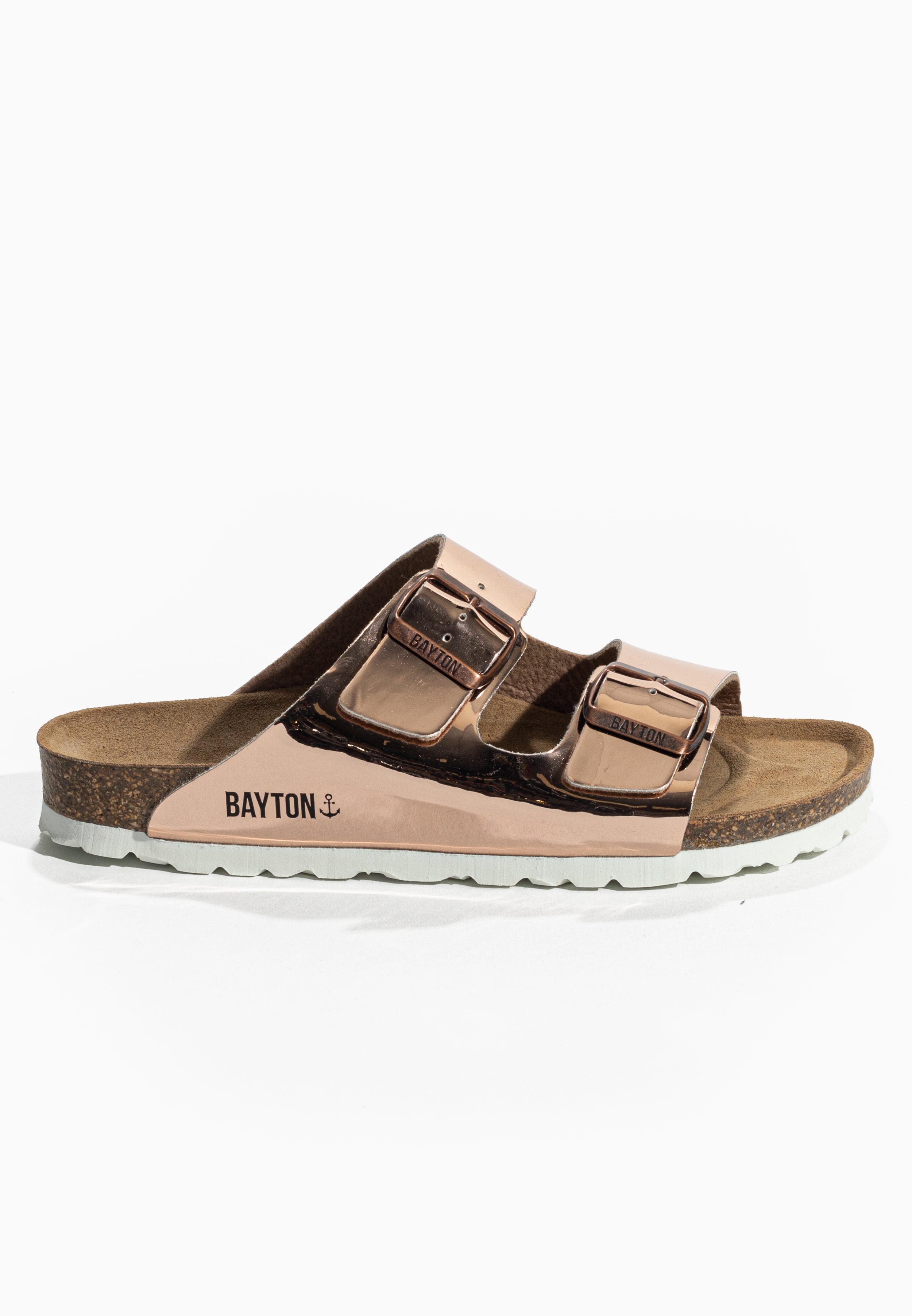 2 Straps Tracy Sandals Rose gold