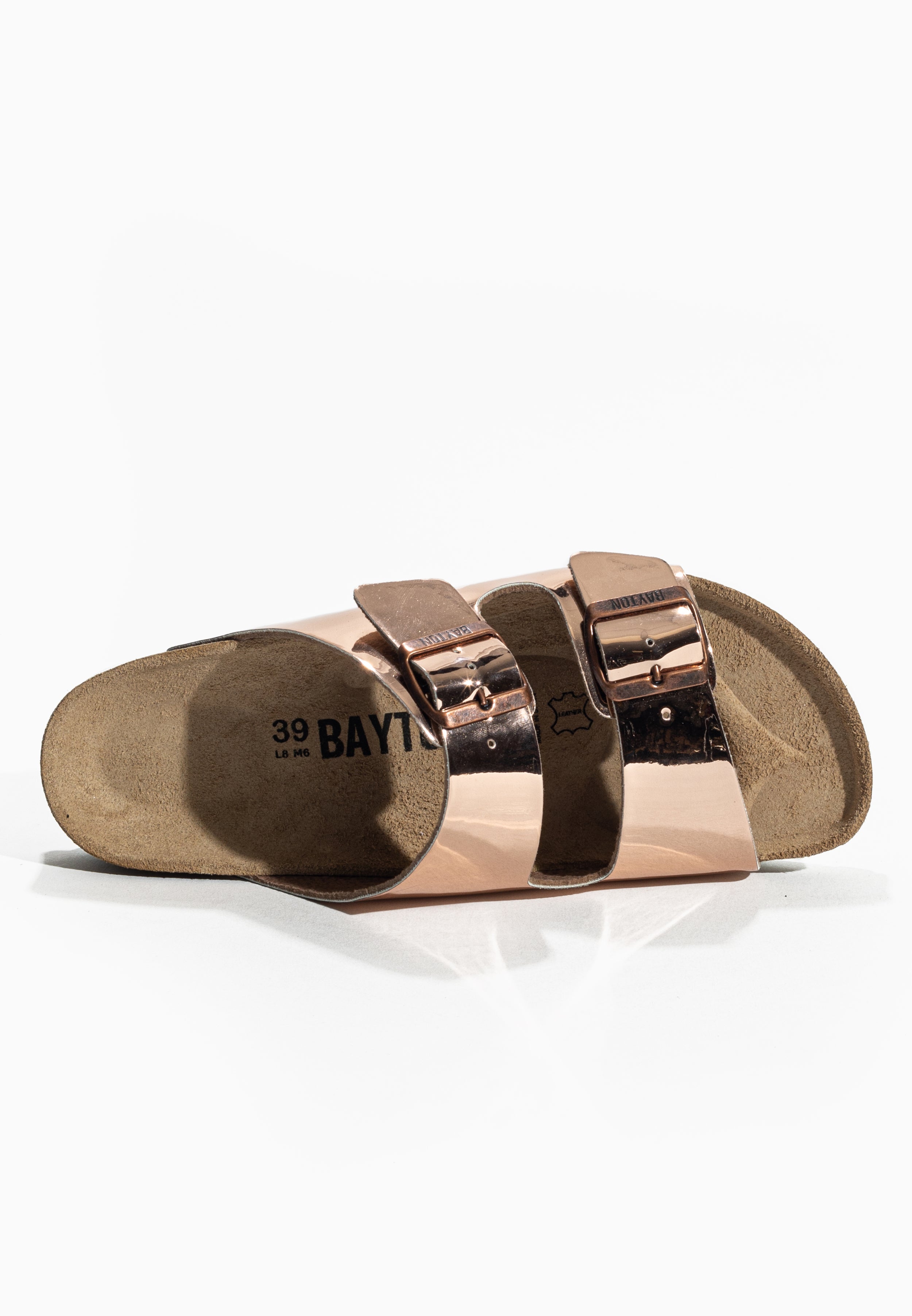 2 Straps Tracy Sandals Rose gold