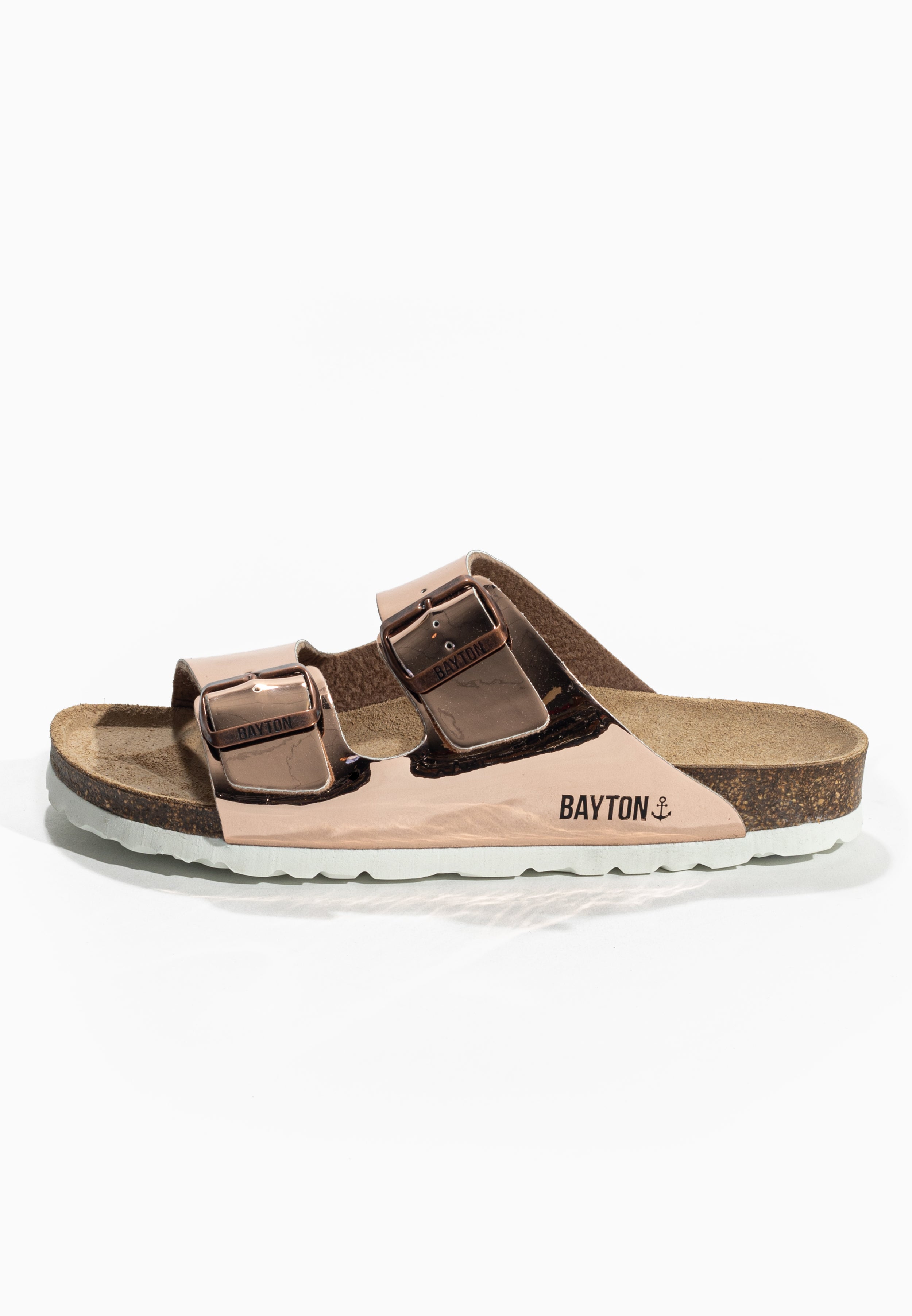 2 Straps Tracy Sandals Rose gold
