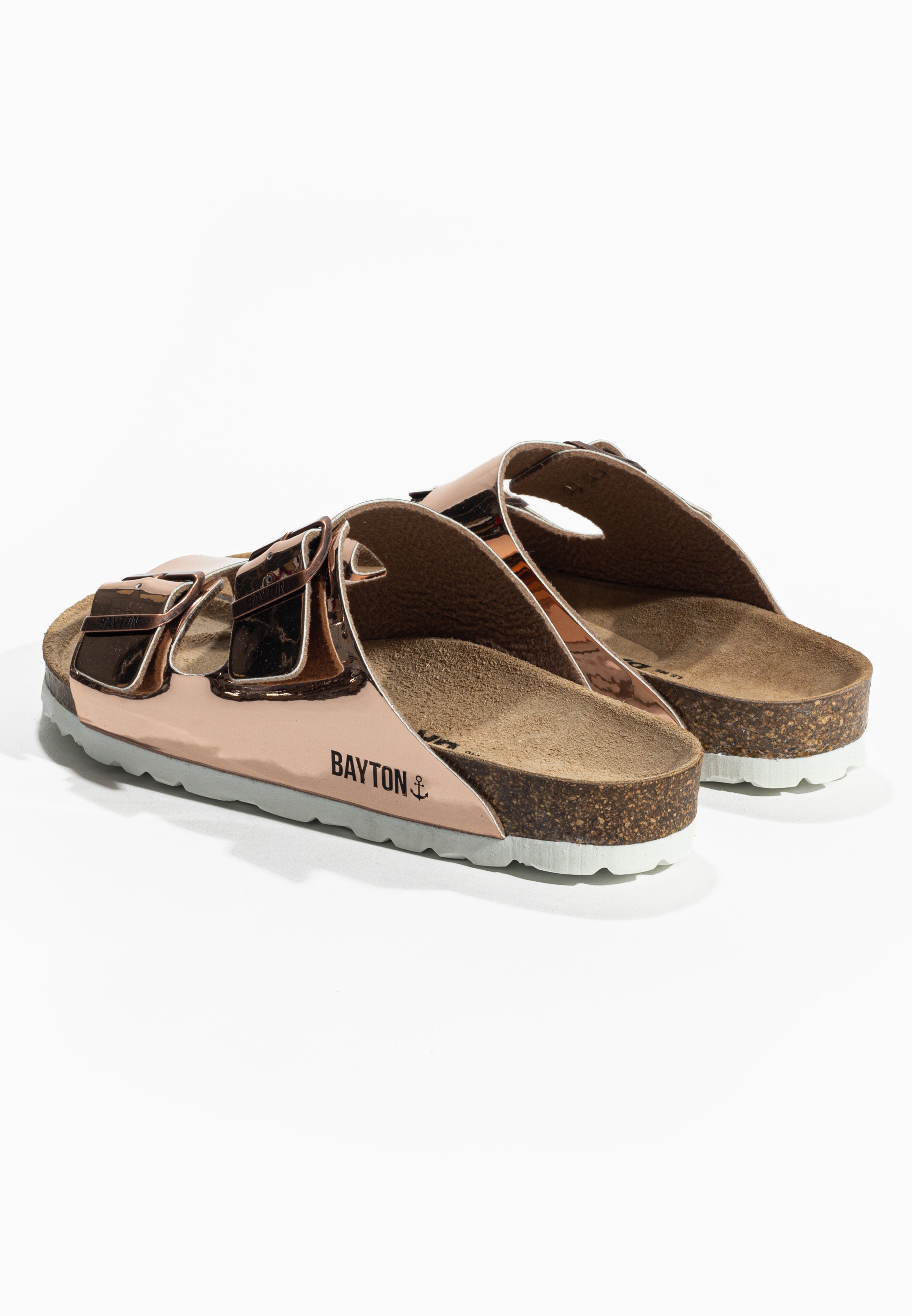 2 Straps Tracy Sandals Rose gold