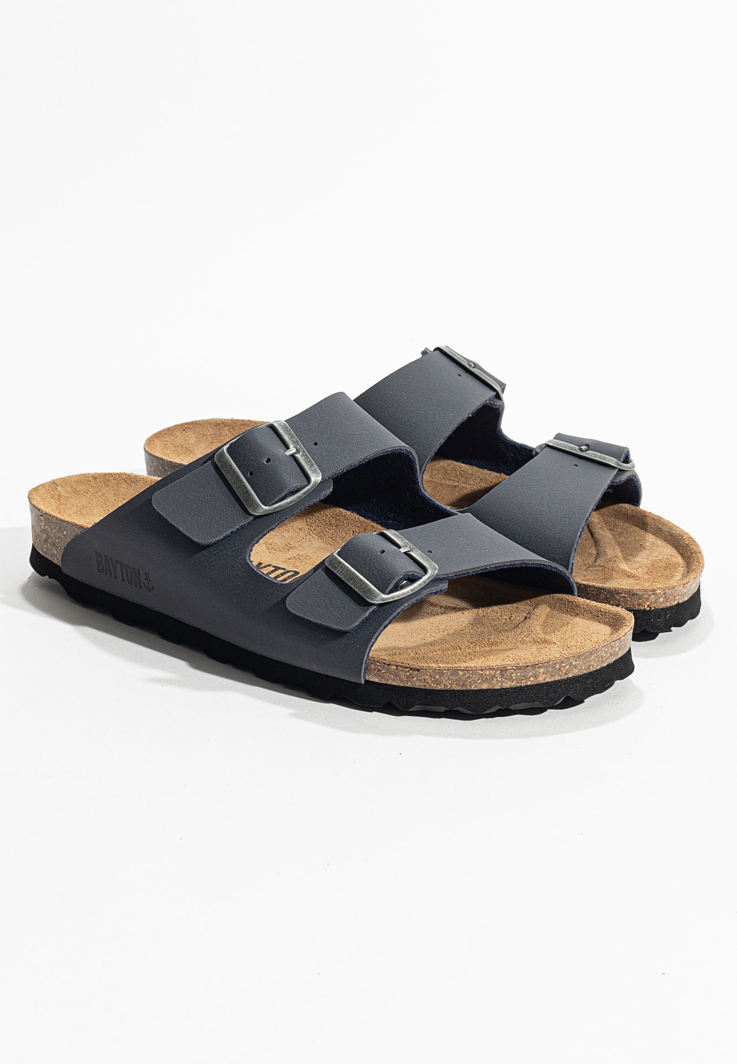 Sandales 2 Brides Atlas Anthracite