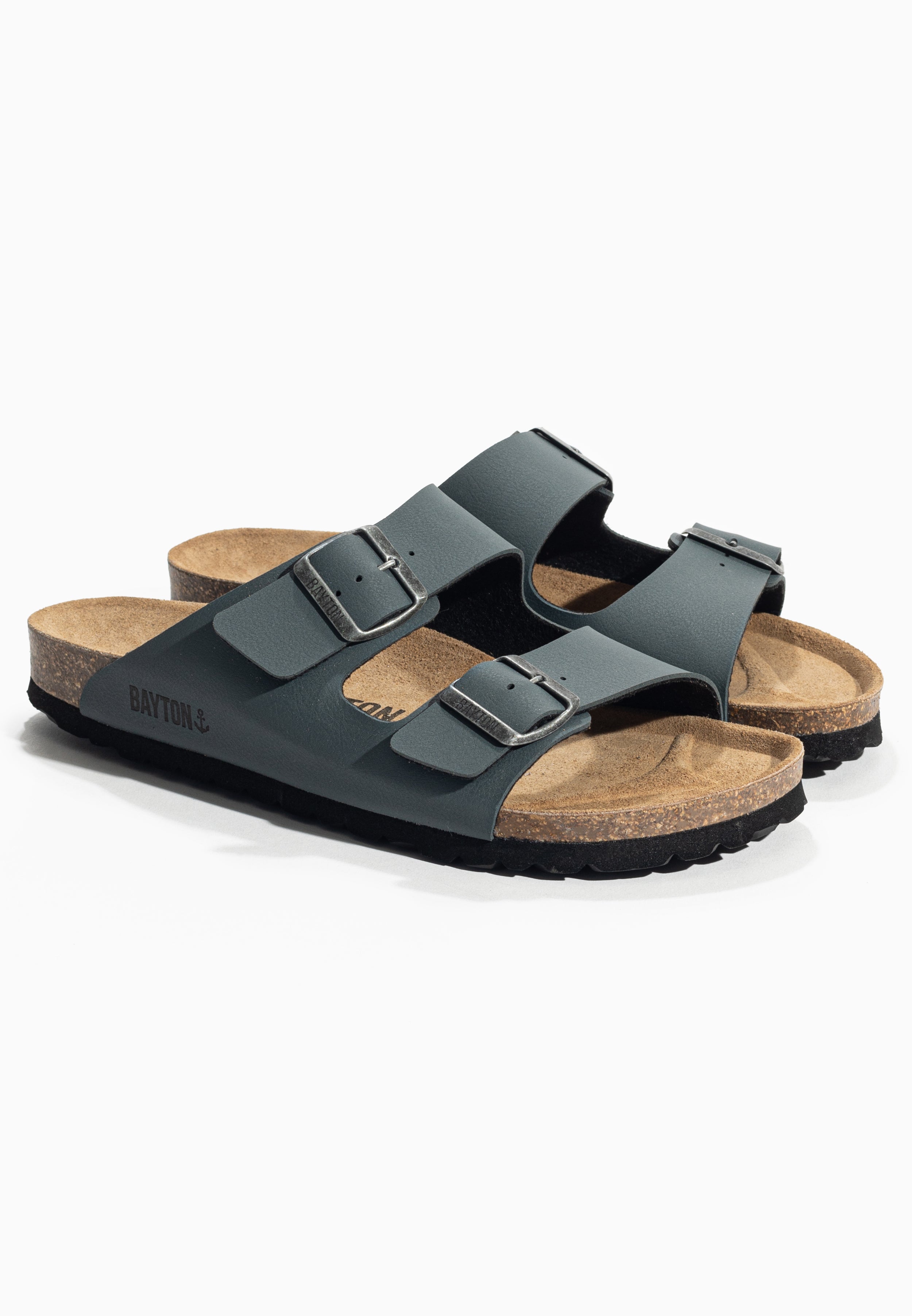 Sandales 2 Brides Atlas Anthracite