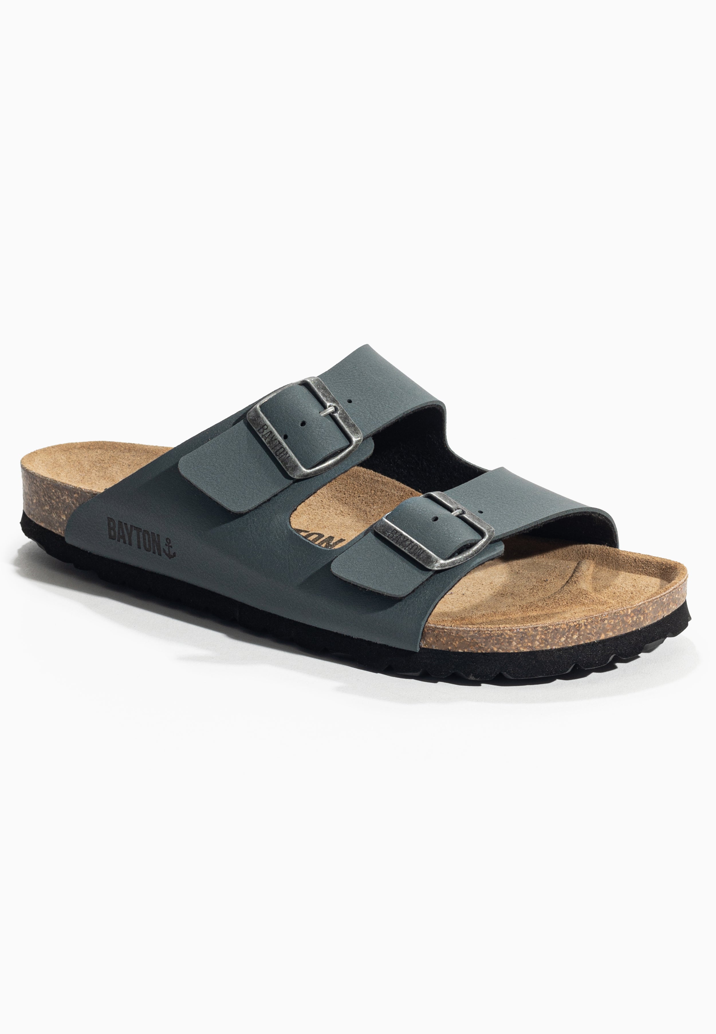 Sandales 2 Brides Atlas Anthracite