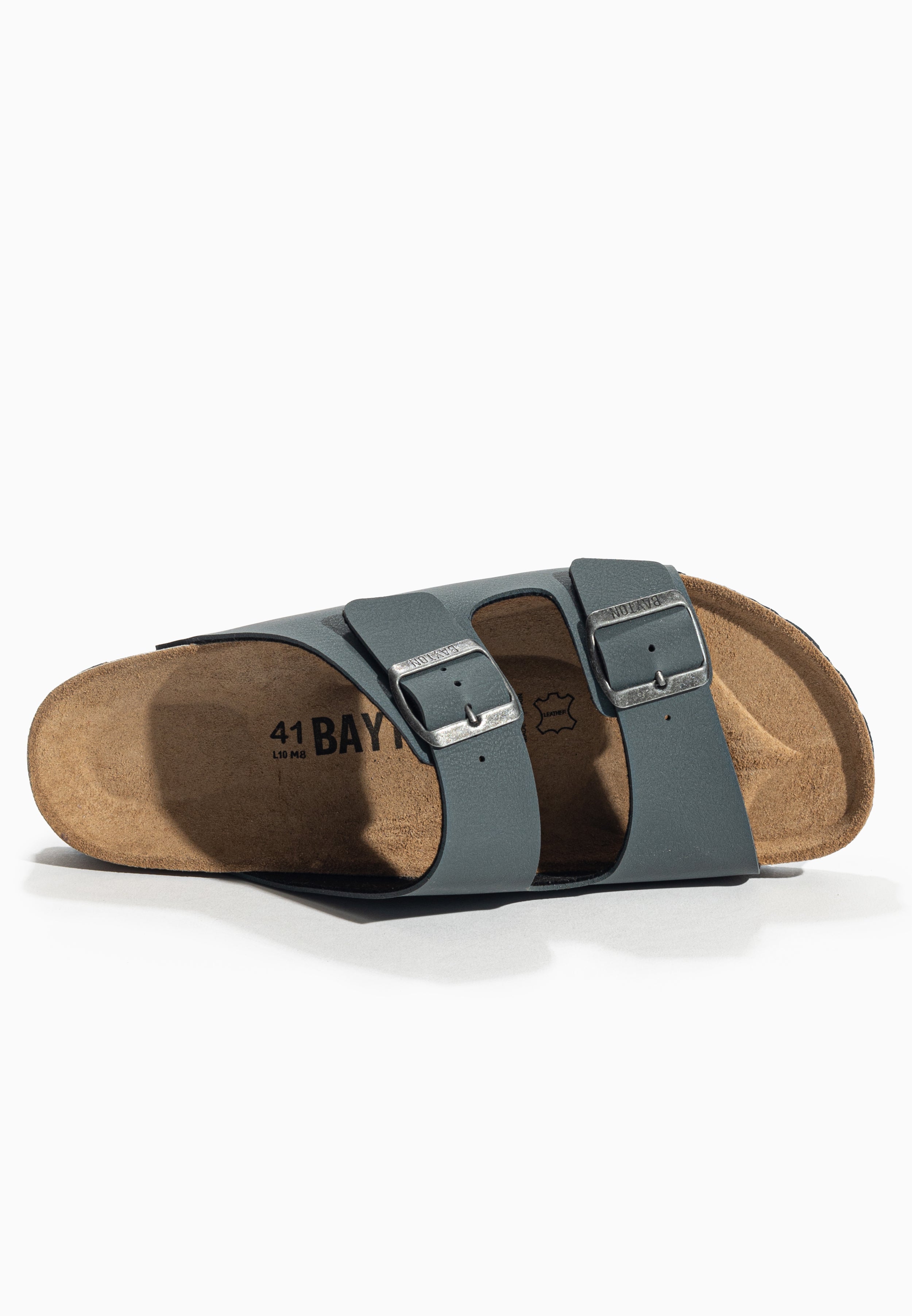 Sandales 2 Brides Atlas Anthracite