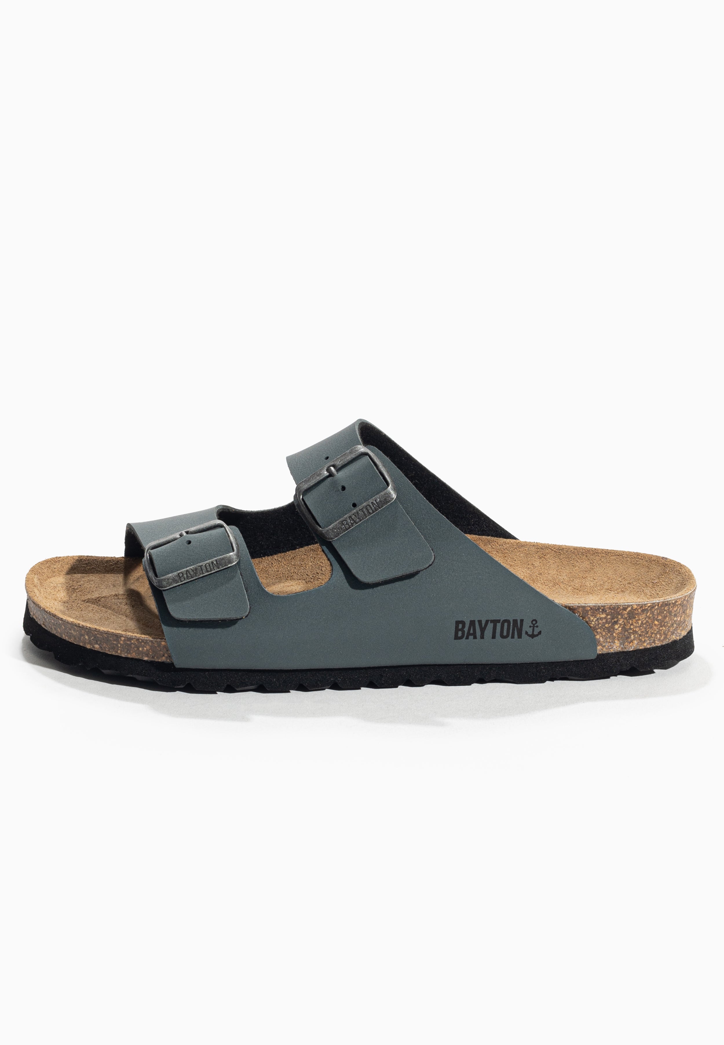 Sandales 2 Brides Atlas Anthracite