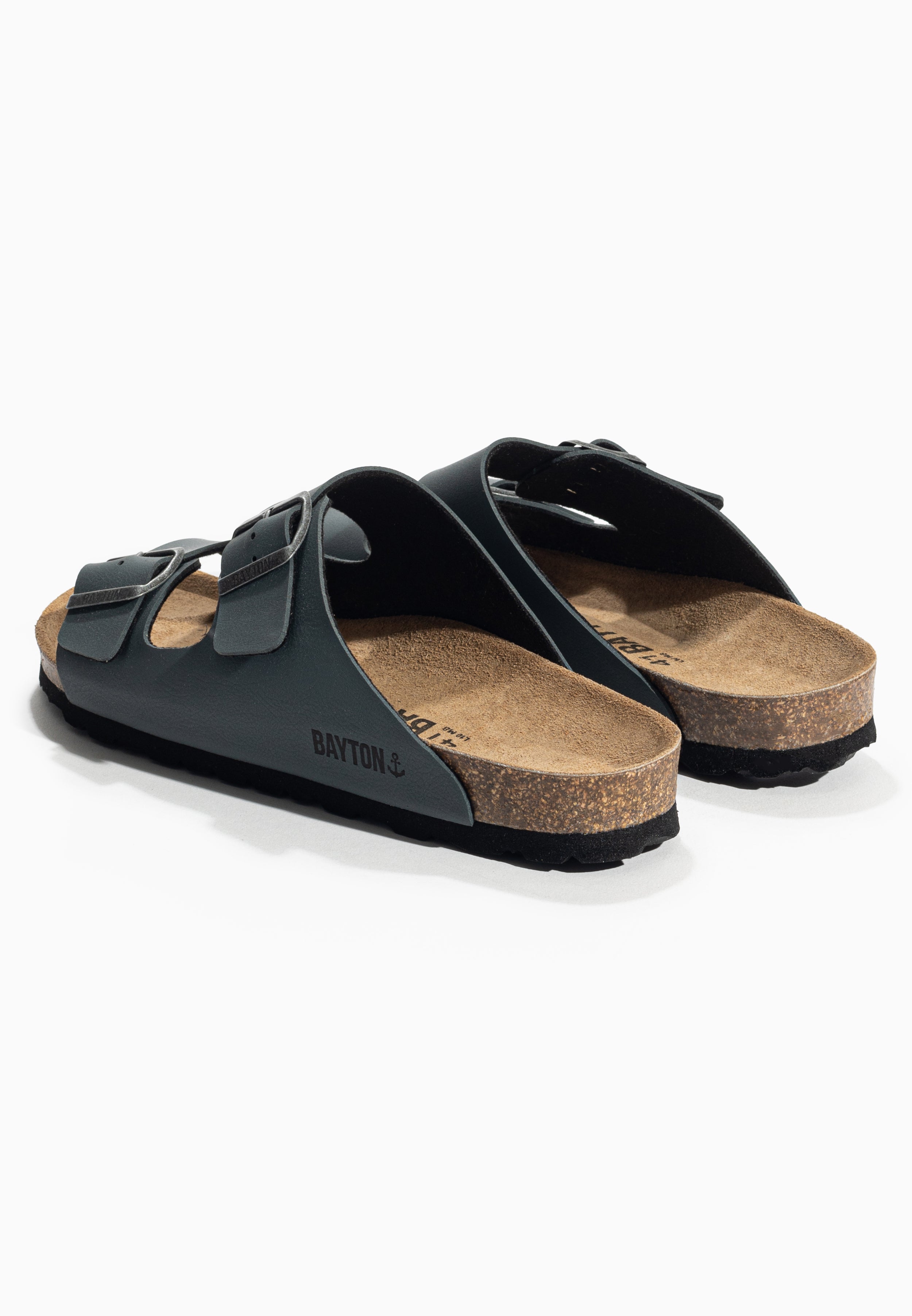 Sandales 2 Brides Atlas Anthracite