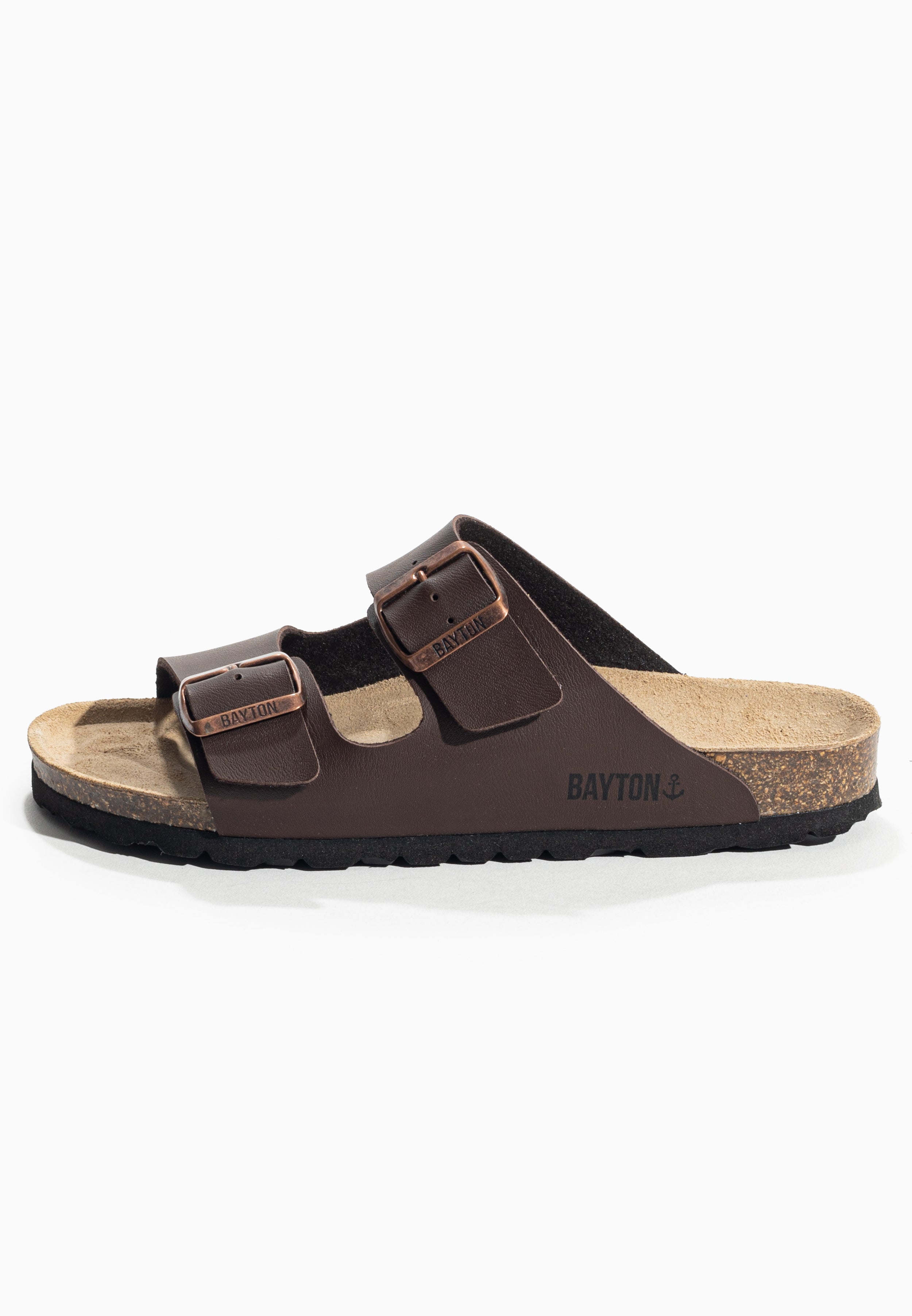 Sandales 2 Brides Baltic Marron