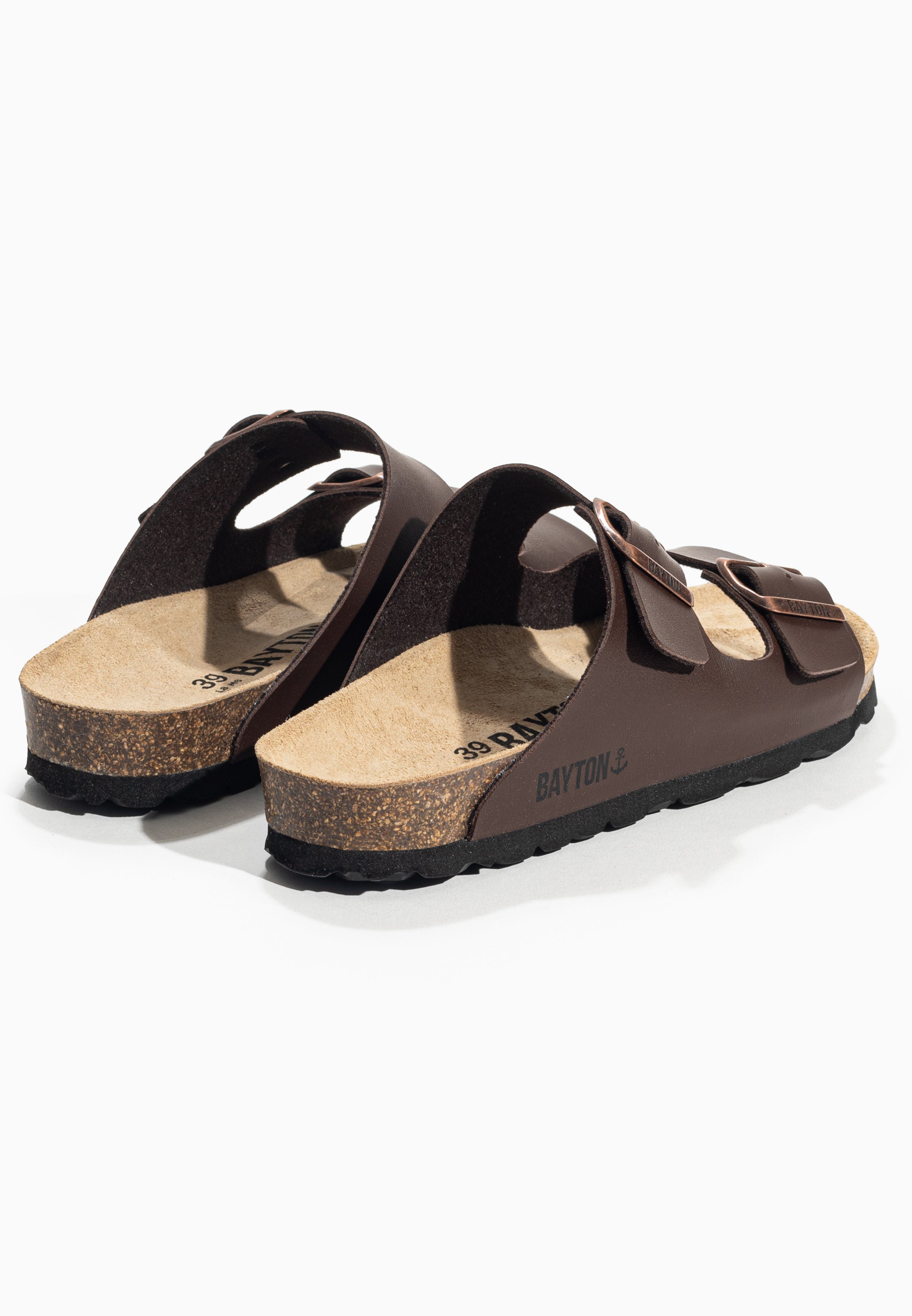 Sandalias marrón báltico