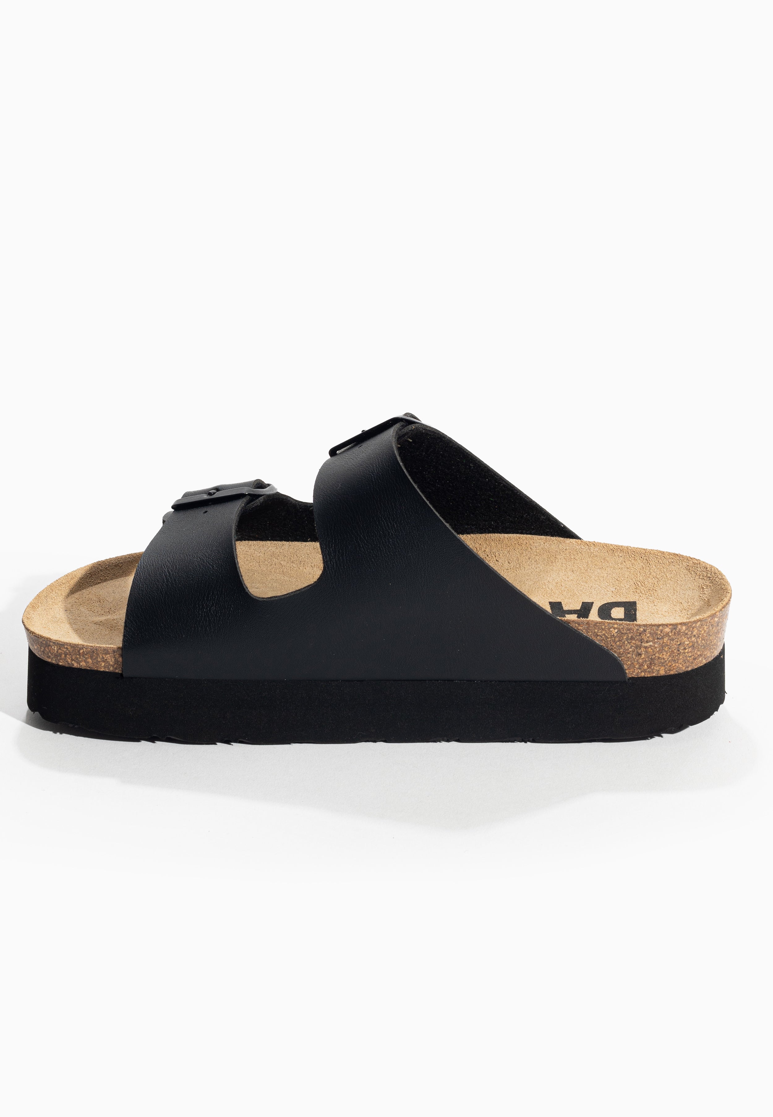 Black Japet Platform Sandals
