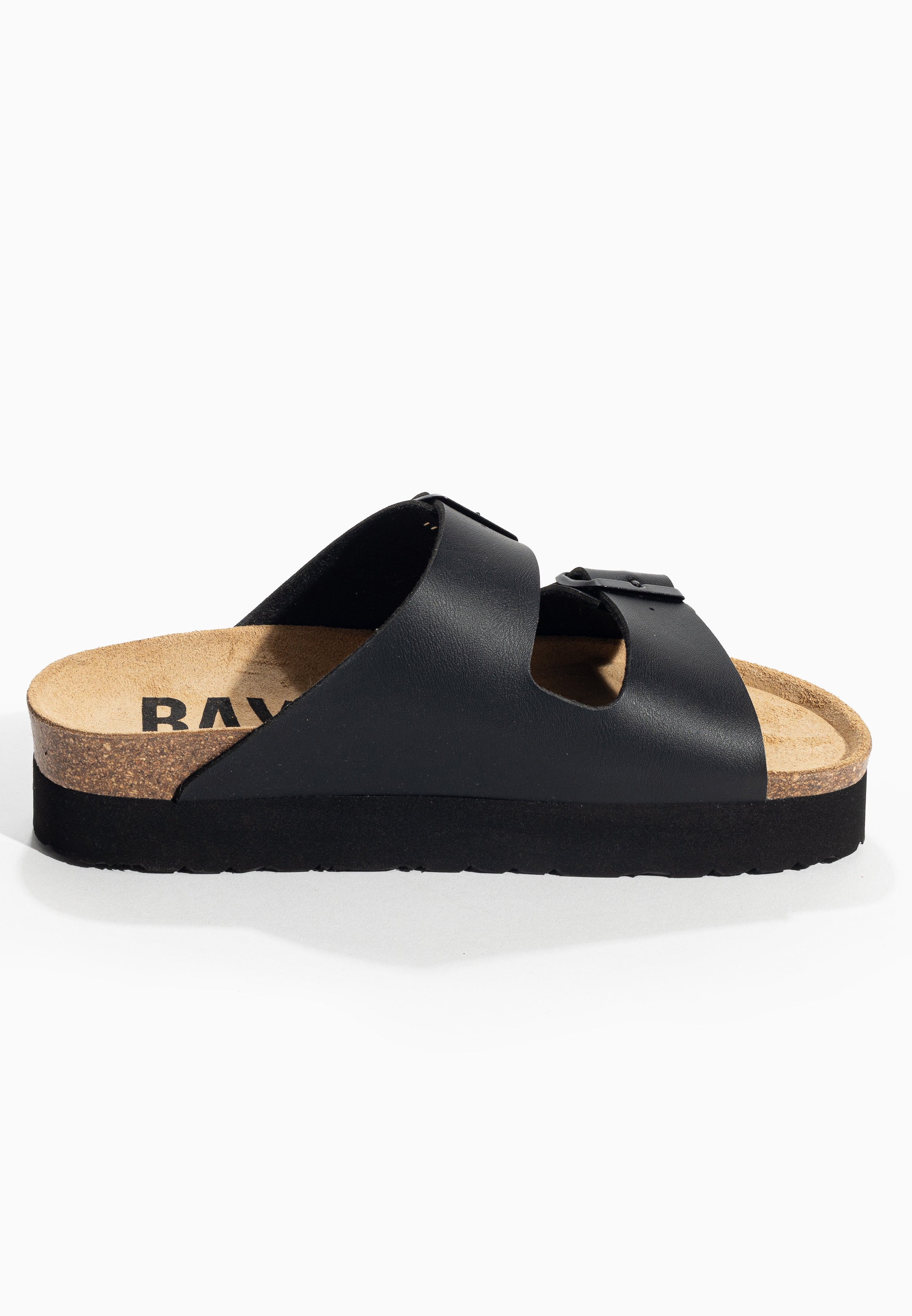 Black Japet Platform Sandals