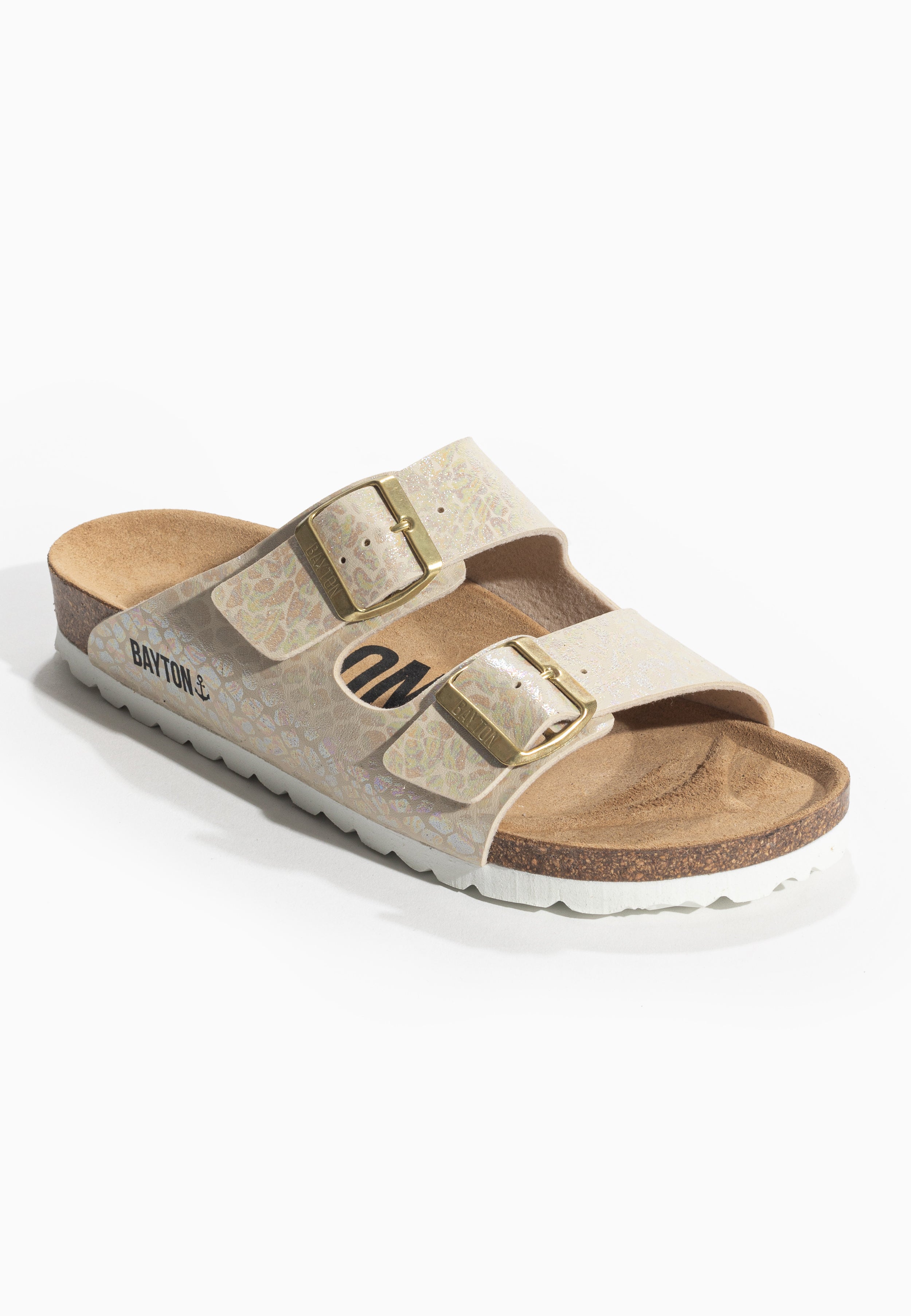 Sandales 2 Brides Atlas Beige