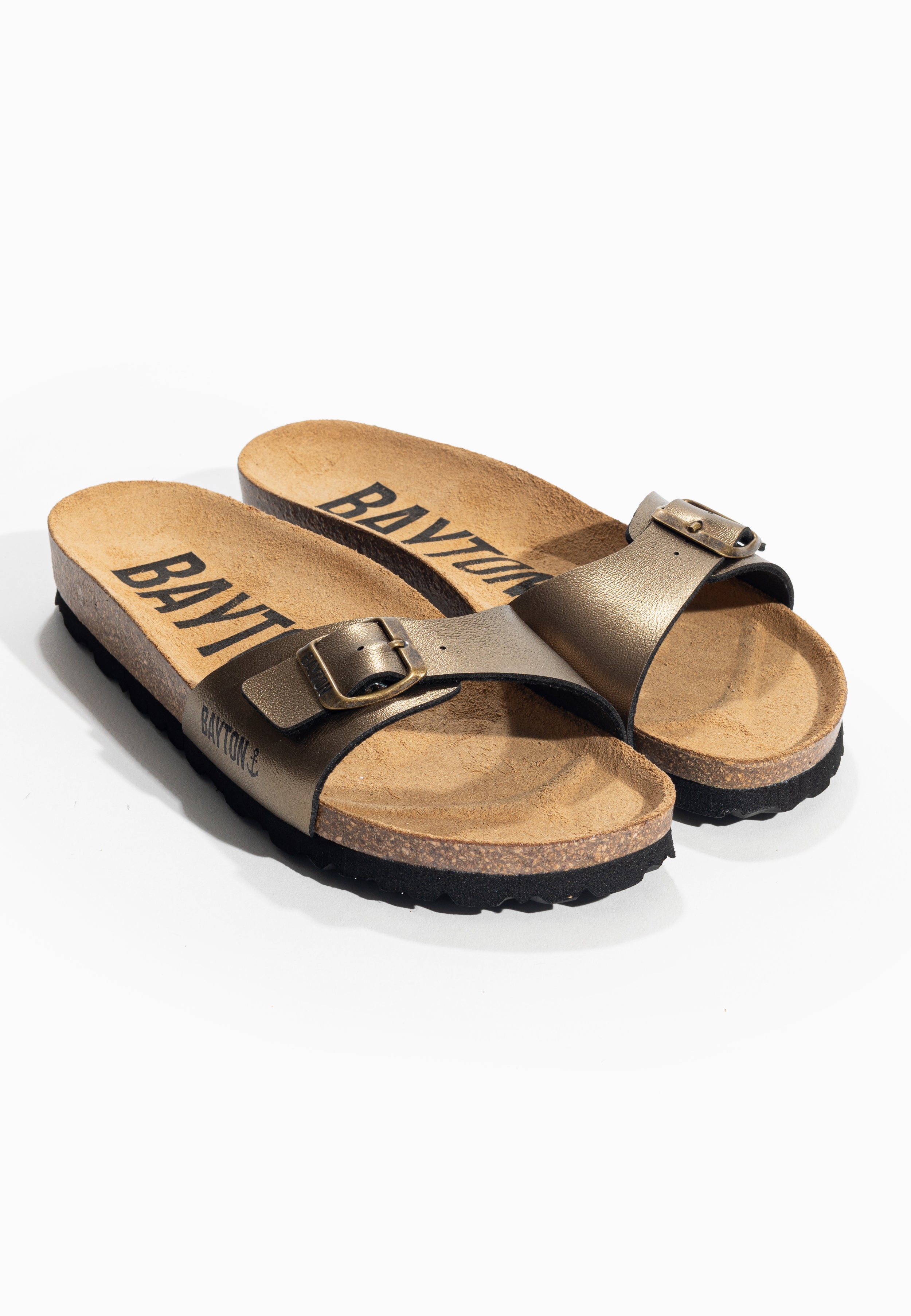 Zephyr Bronze 1 Strap Sandals
