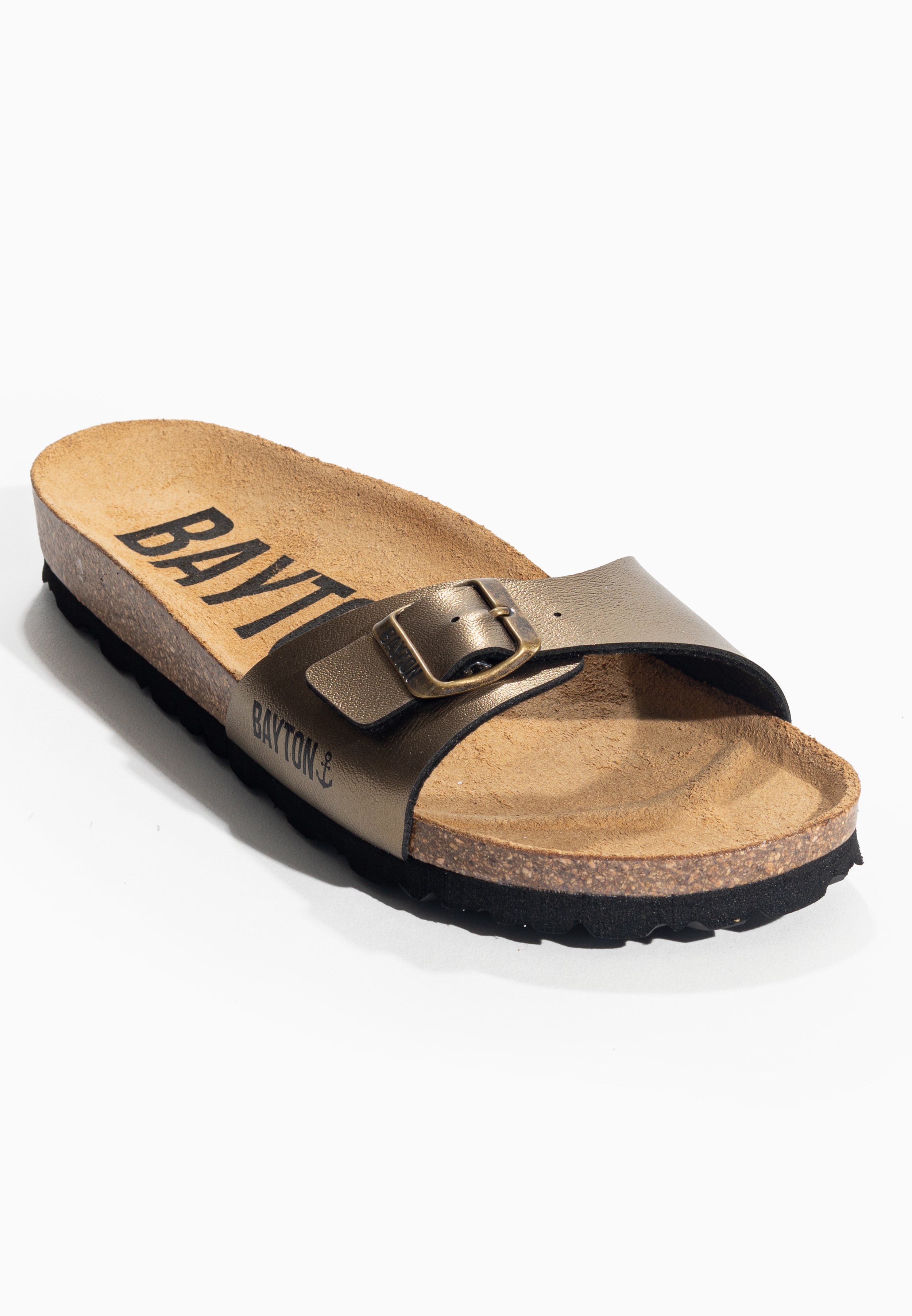 Zephyr Bronze 1 Strap Sandals