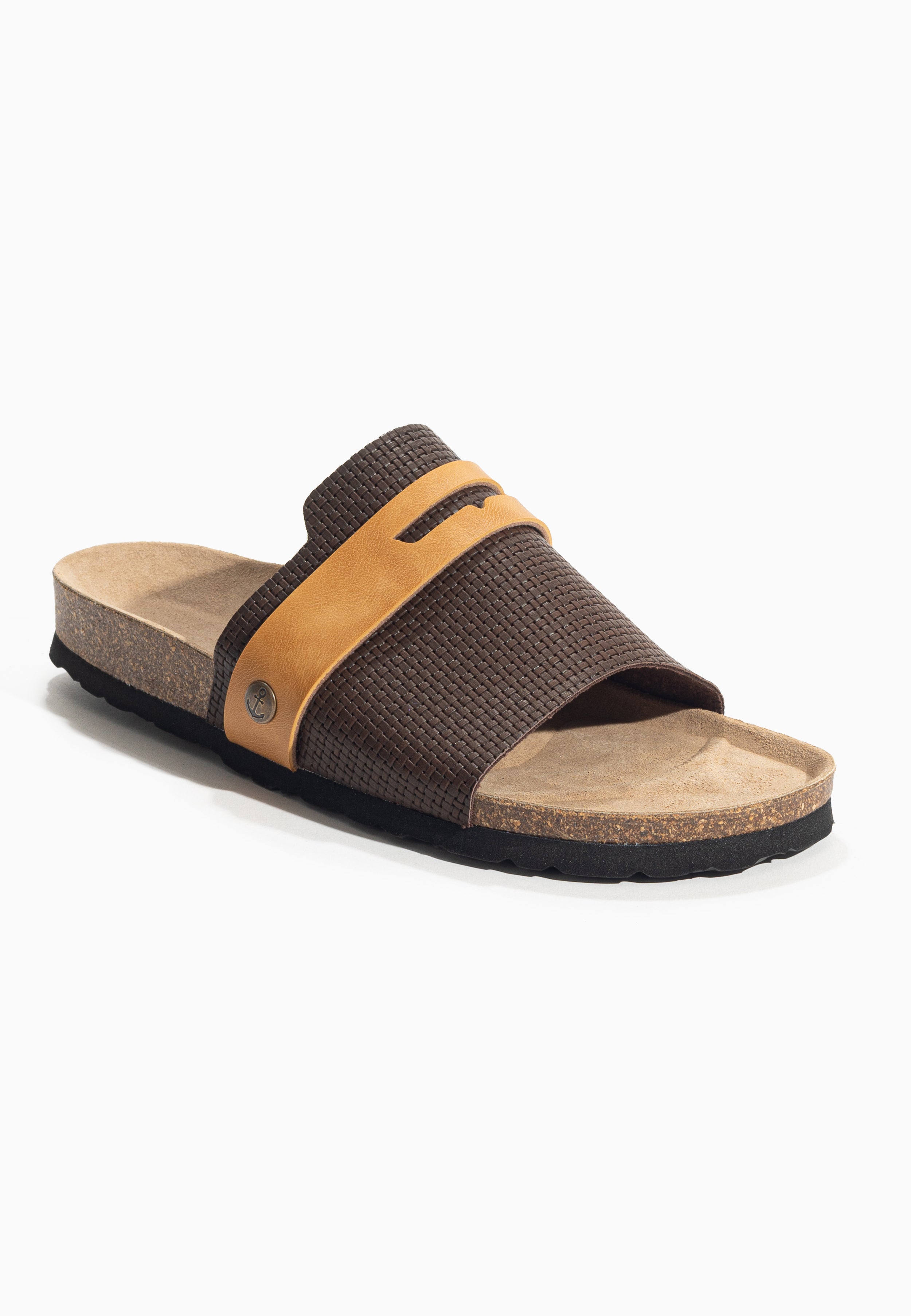 Sandales 1 Bride Gauguin Marron et Camel