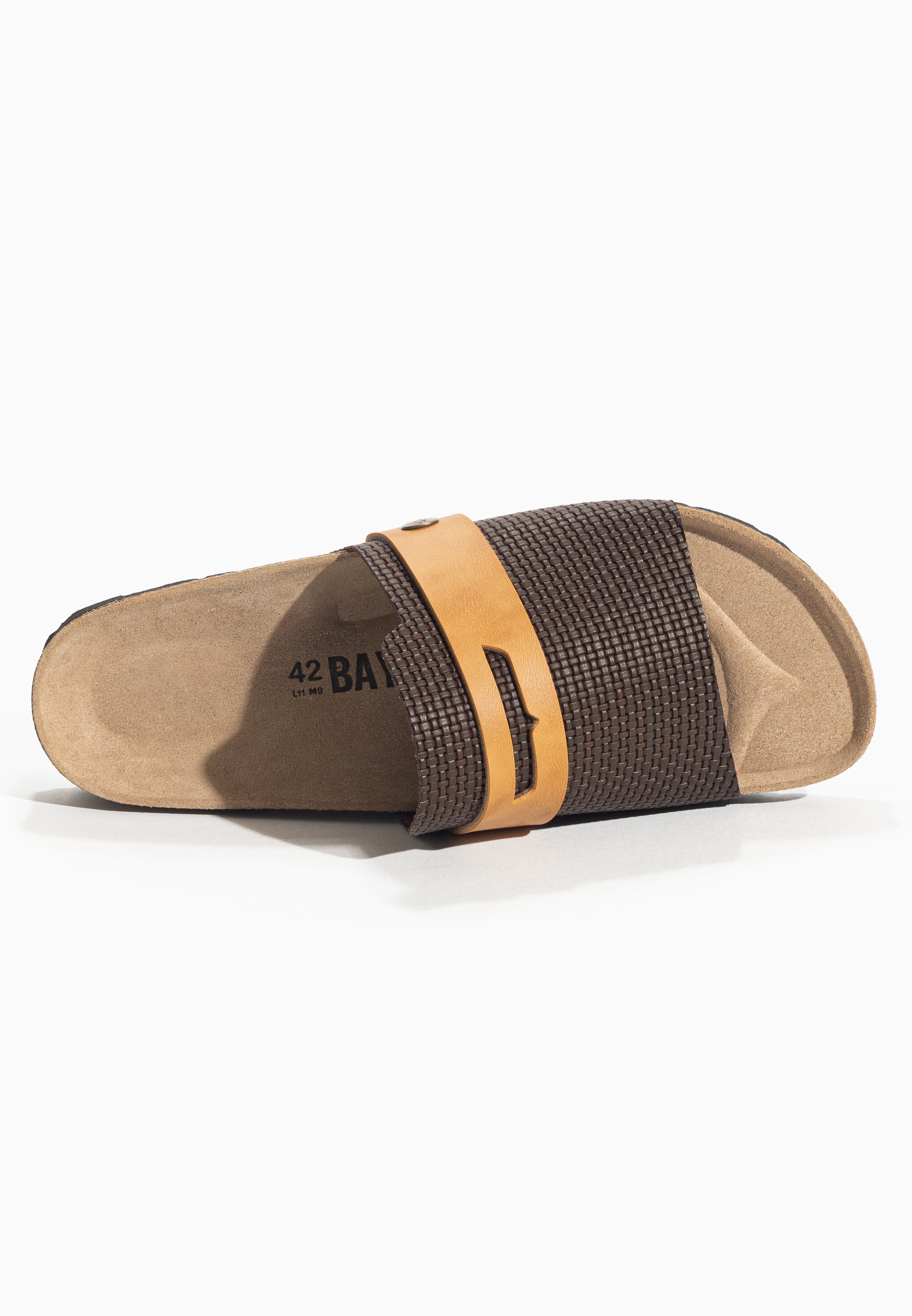 Sandales 1 Bride Gauguin Marron et Camel