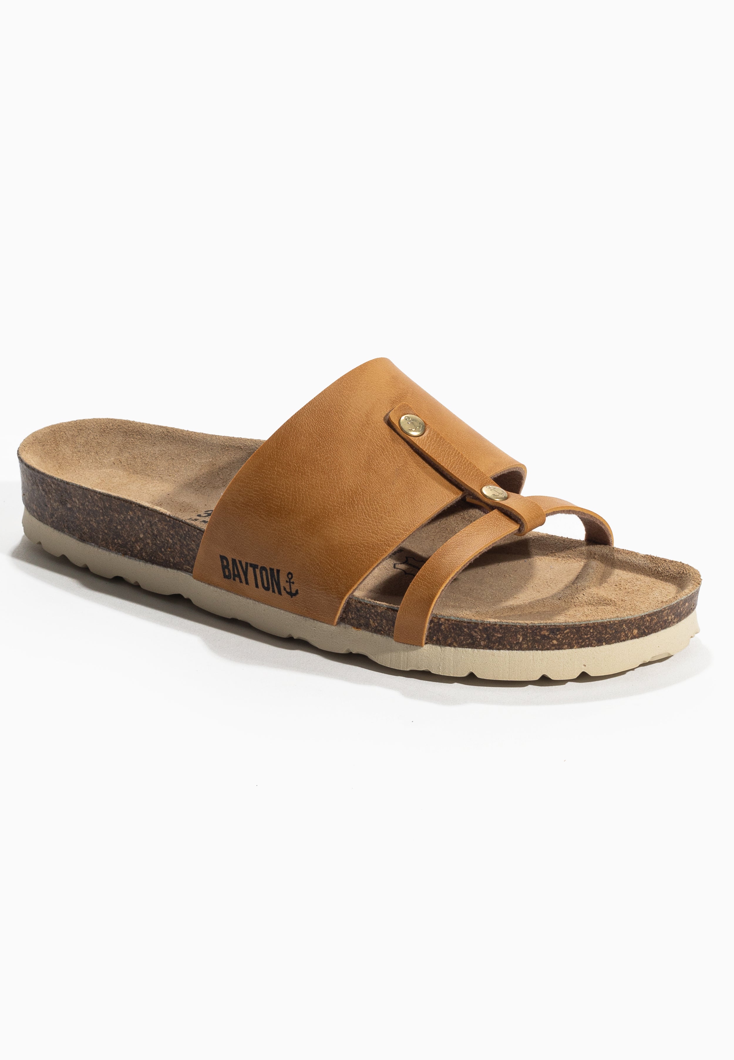 Sandales Sisley Camel 2 Brides