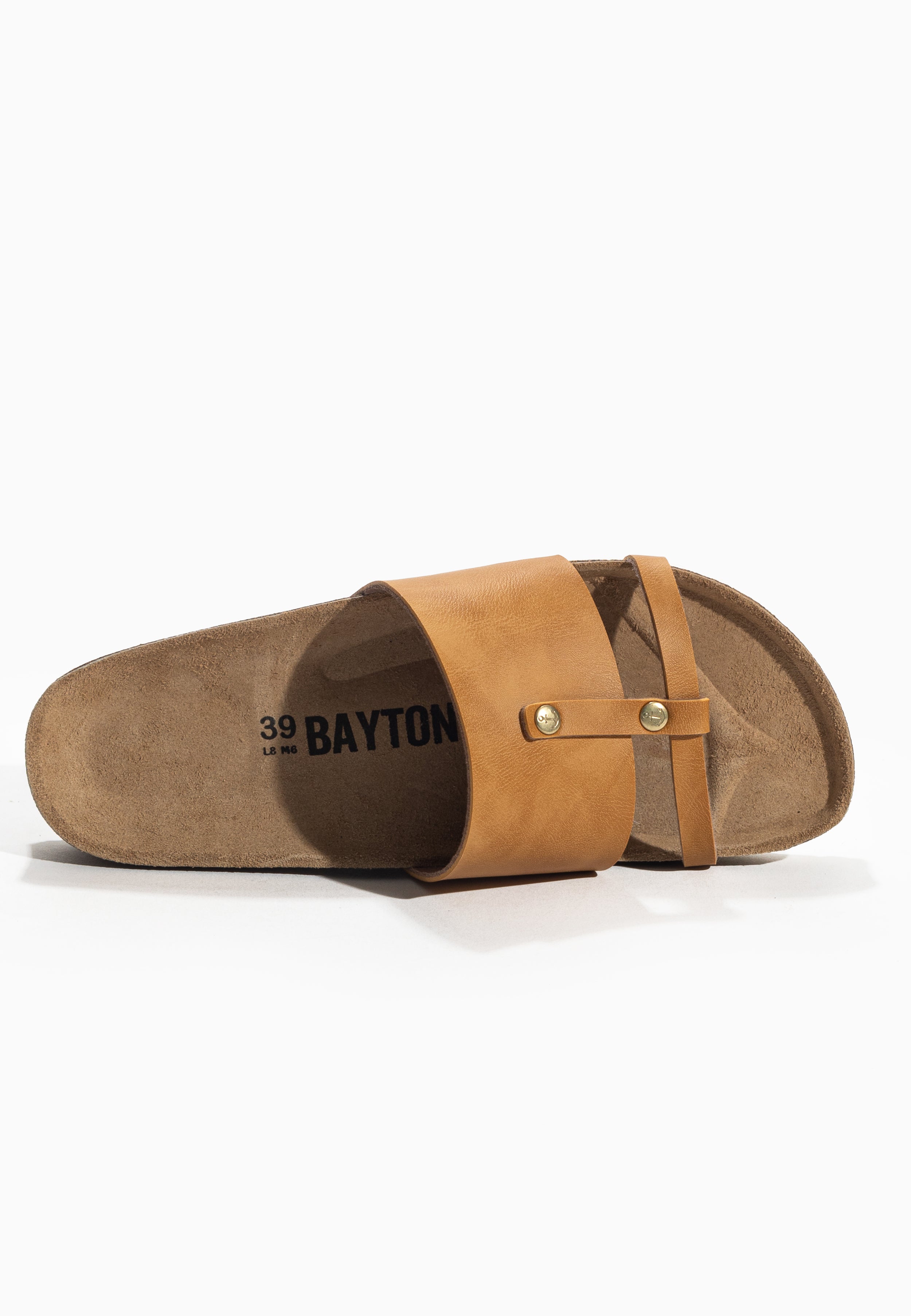 Sandales Sisley Camel 2 Brides