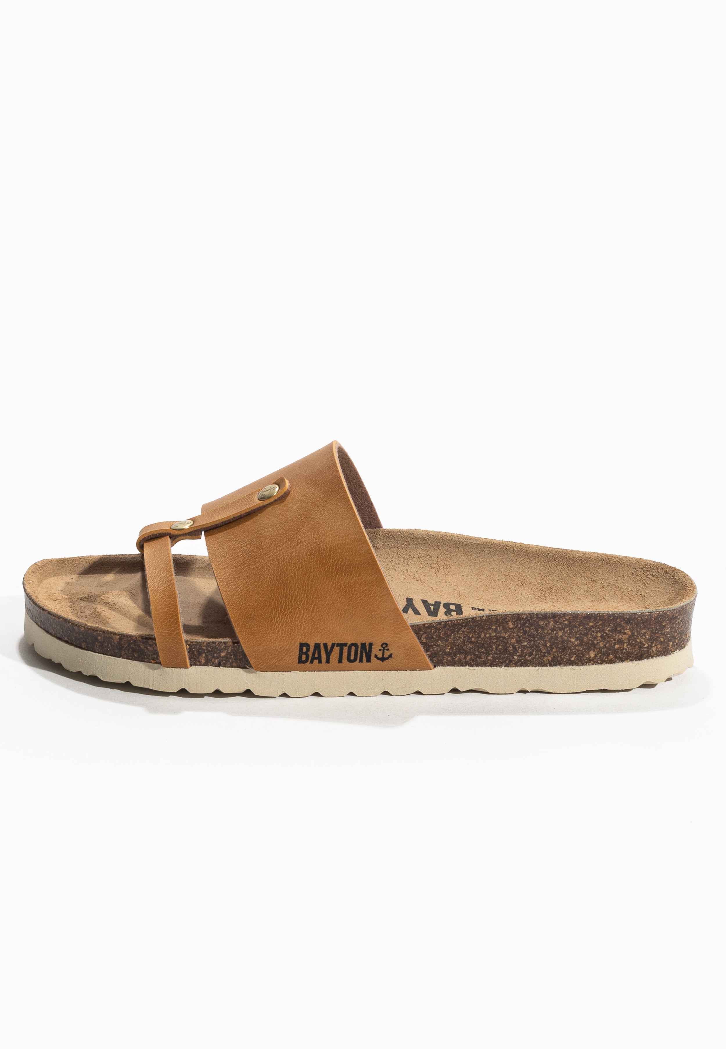 Sandales Sisley Camel 2 Brides