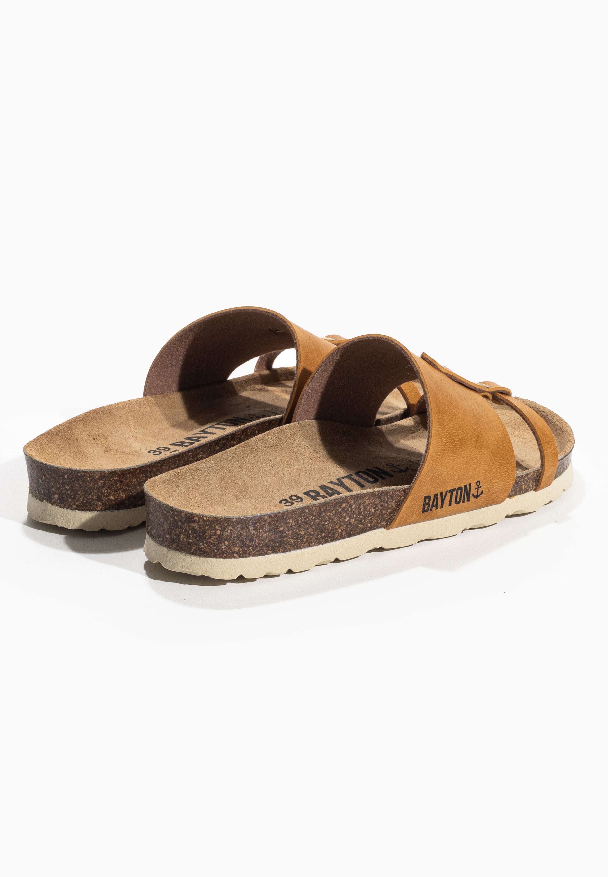 Sandales Sisley Camel 2 Brides