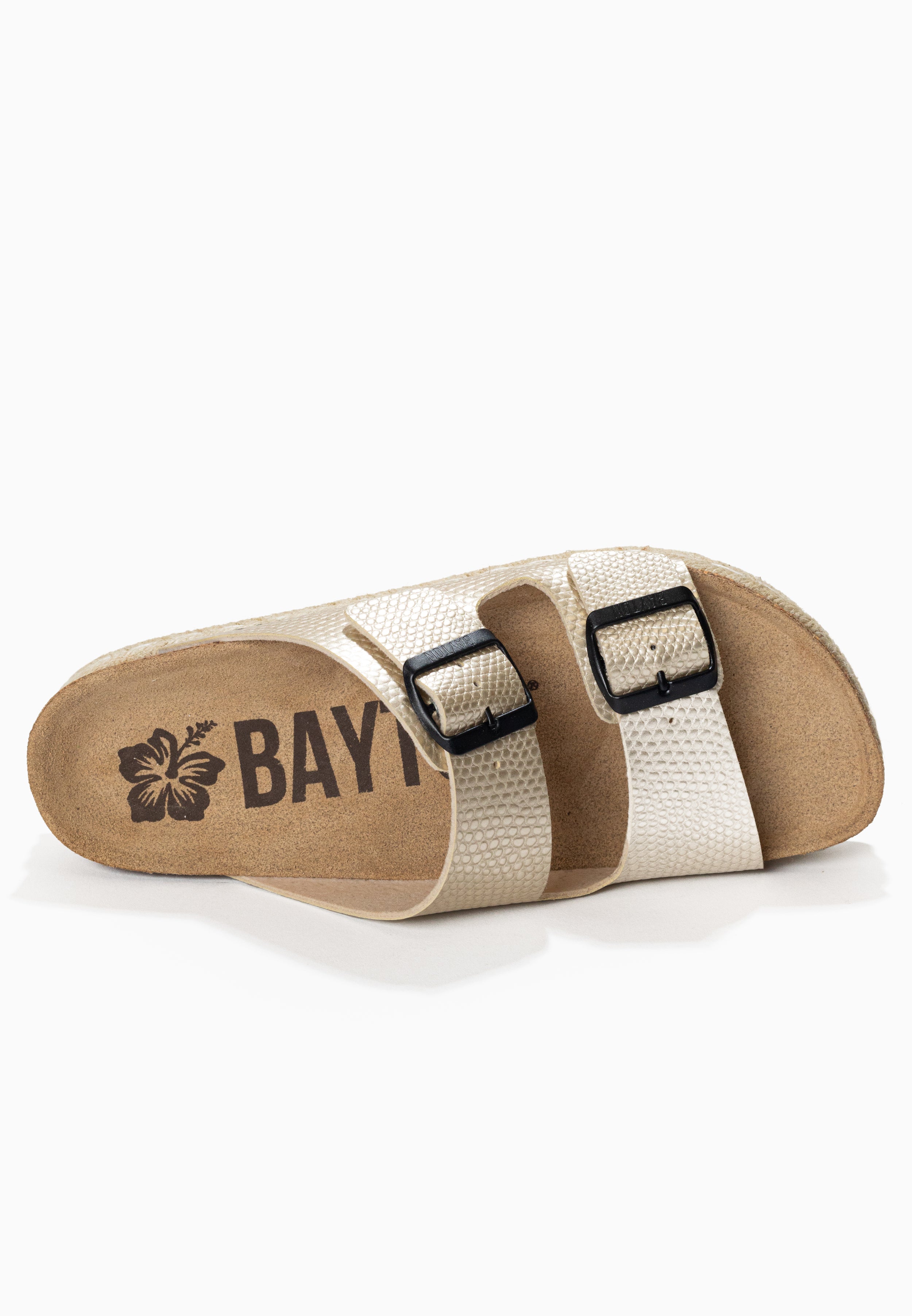 Alcee Gold Platform Sandals