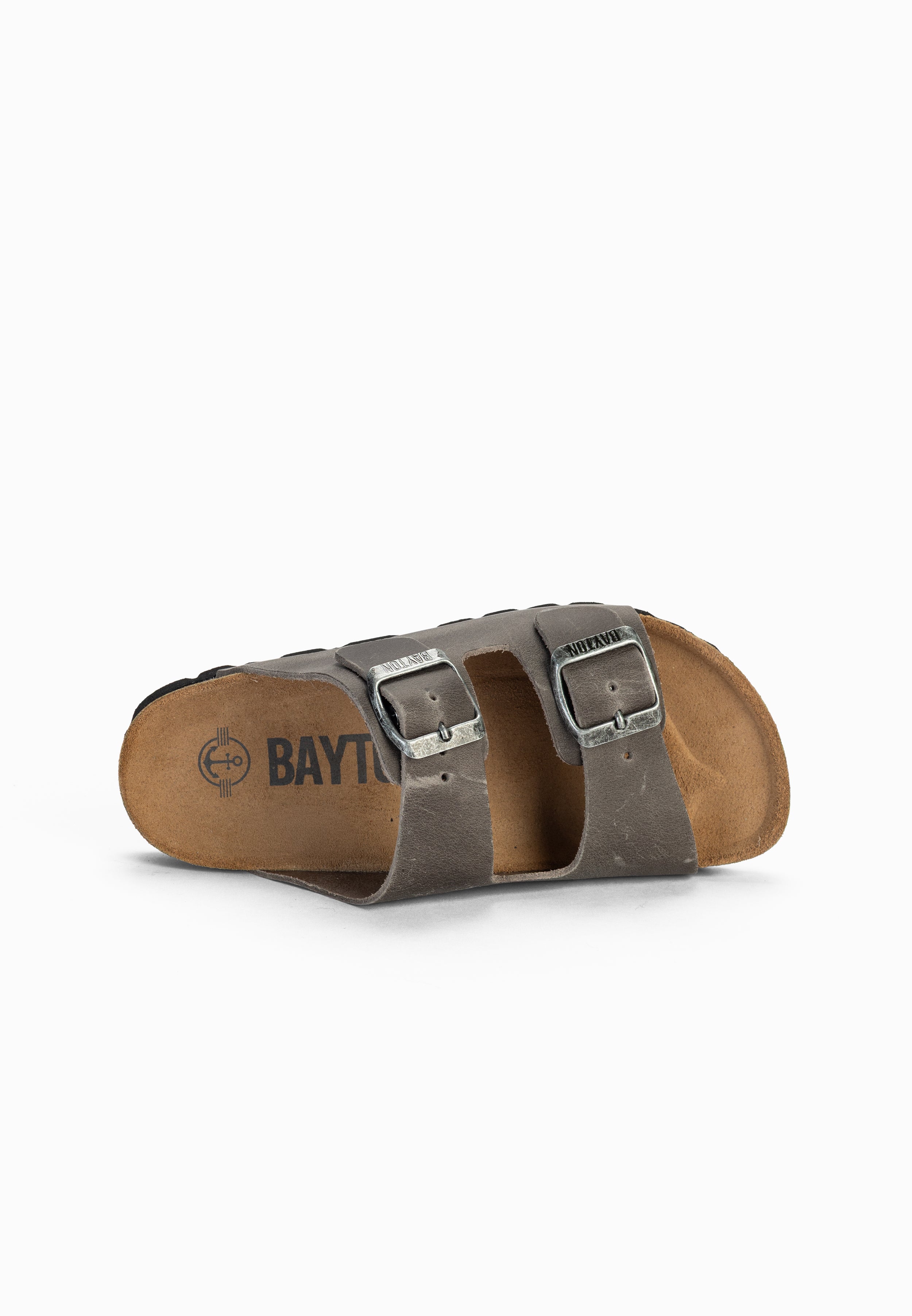 Sandales Atlas Anthracite 100% Cuir