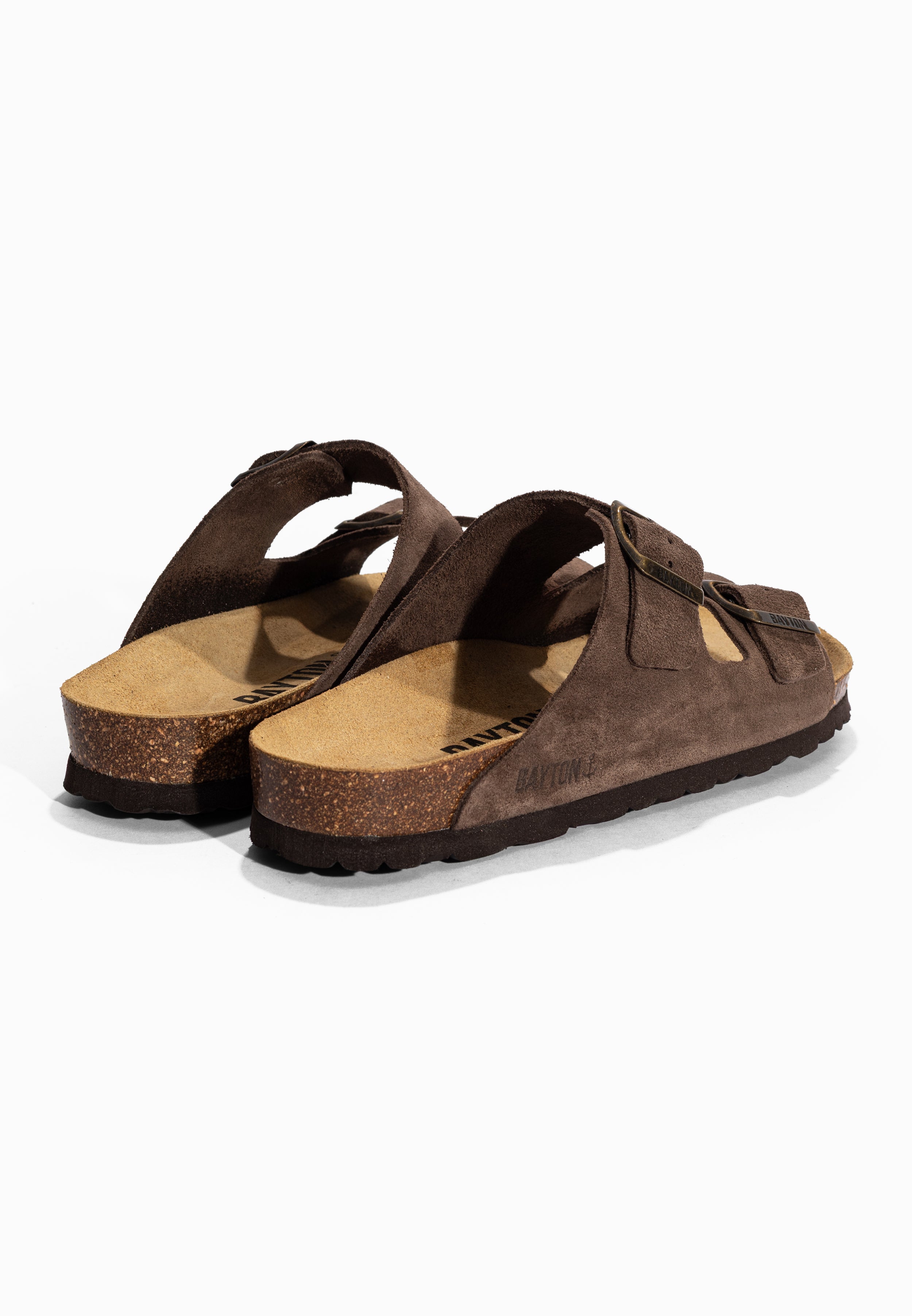 Sandales 2 Brides Atlas Marron