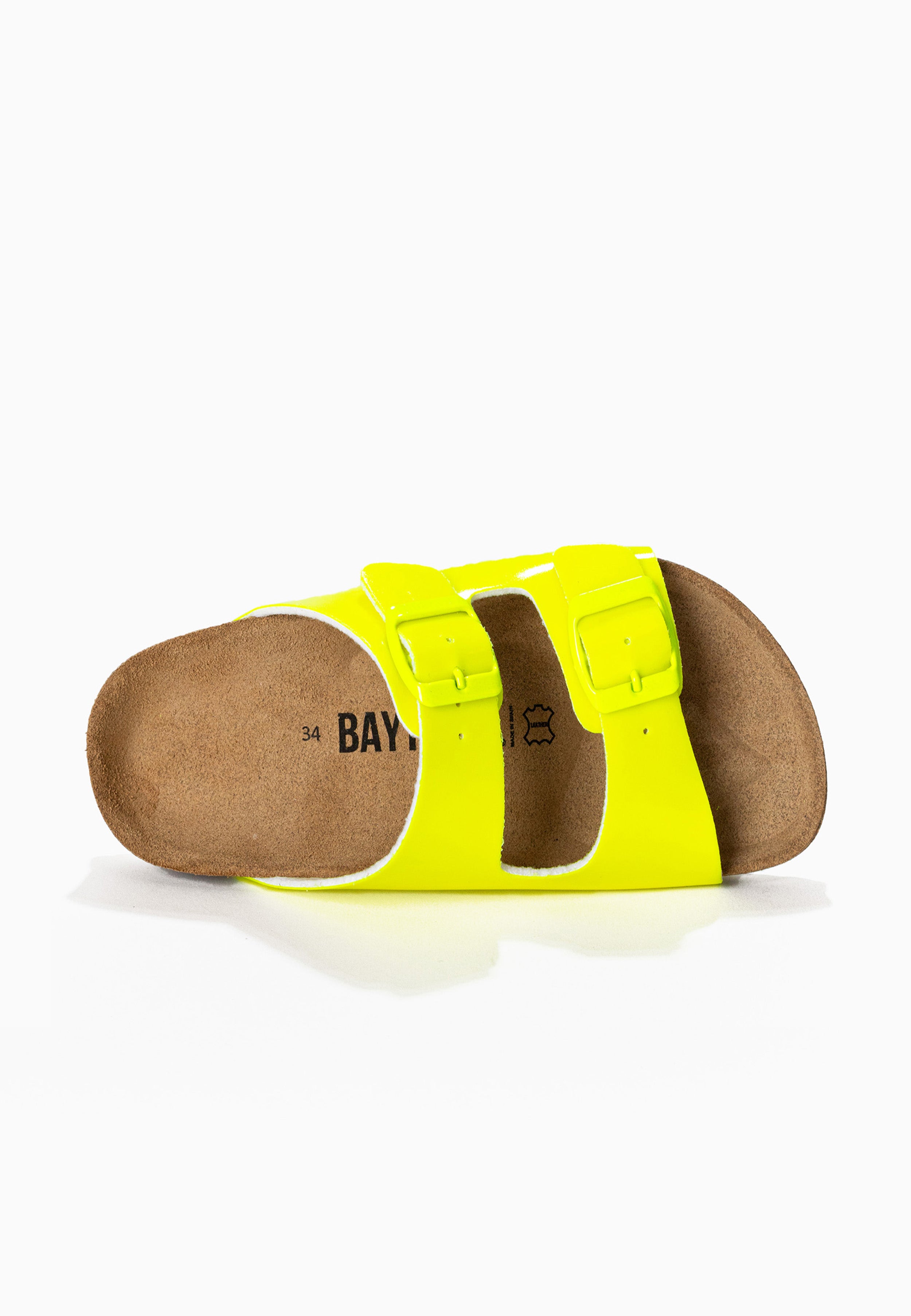 Sandales Atlas Jaune Fluo